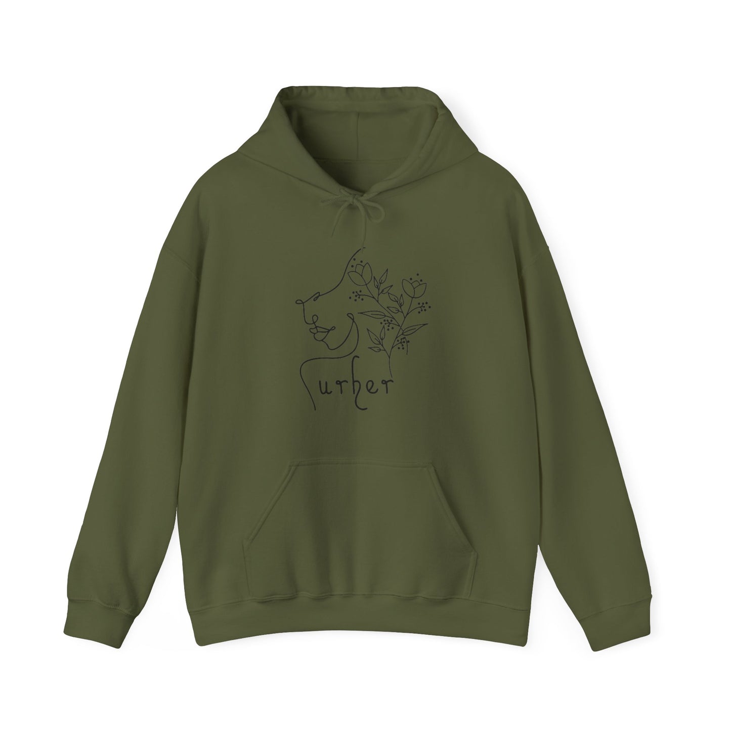 URHER Unisex Heavy Blend™ Hoodie - Military Green / S - Hoodie