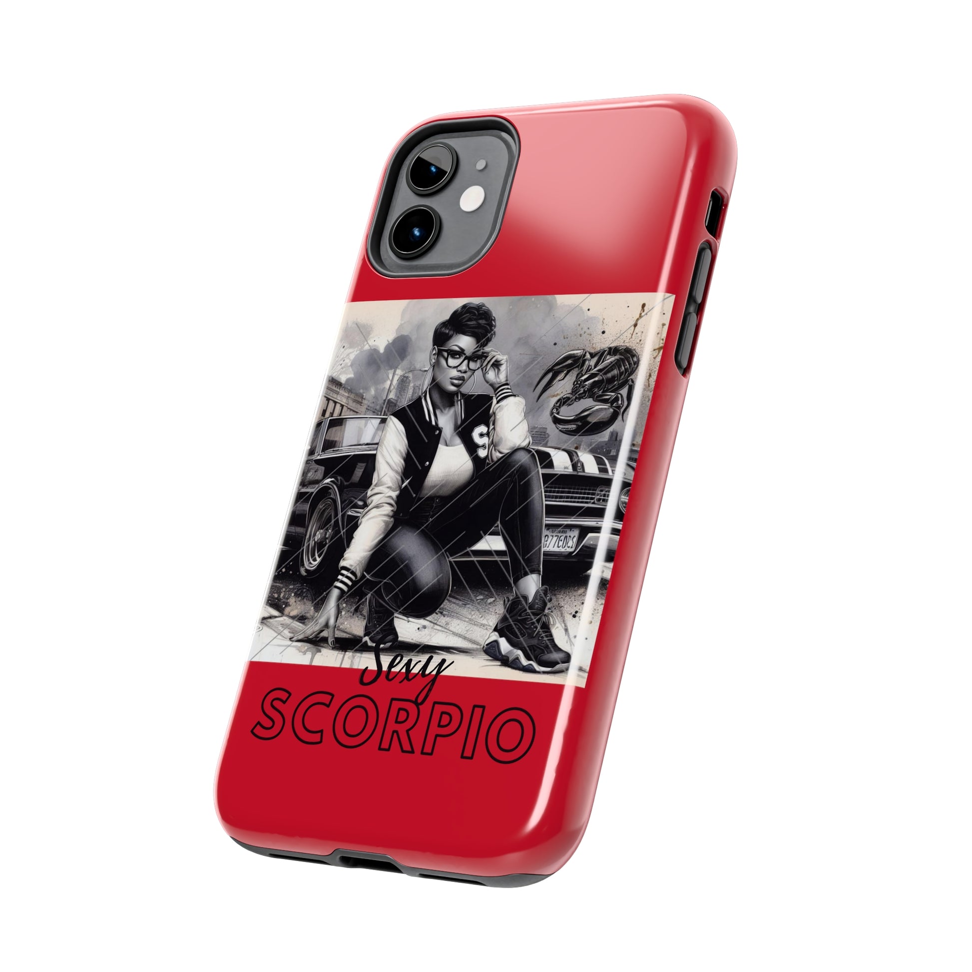 Scorpio Red Tough Phone Cases - Phone Case