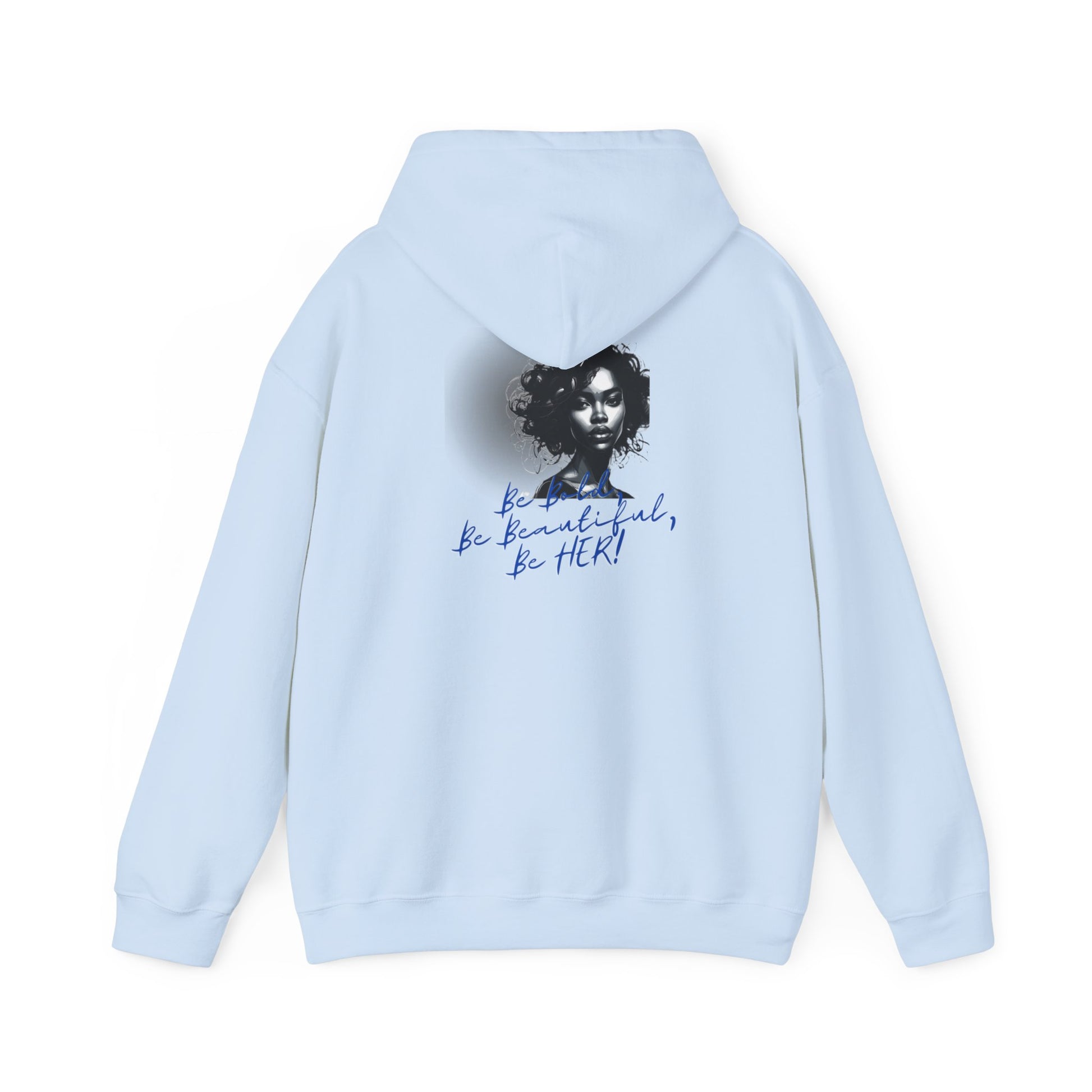 Bold Beautiful Her Hoodie blue - Hoodie