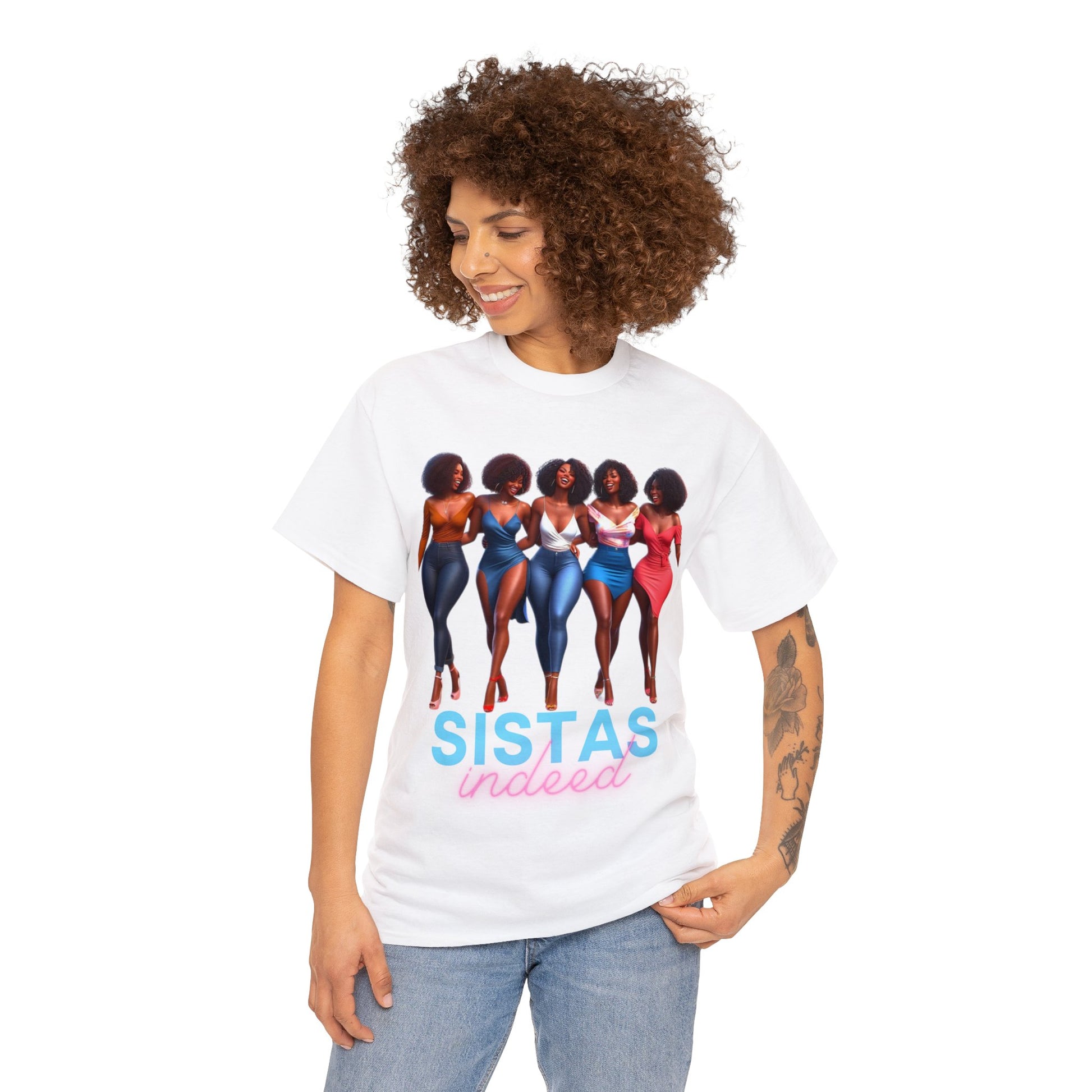 Sistas Indeed Unisex Heavy Cotton Tee - T-Shirt