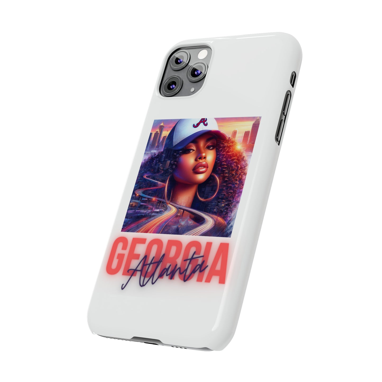 Atlanta GA Slim Phone Cases - Phone Case