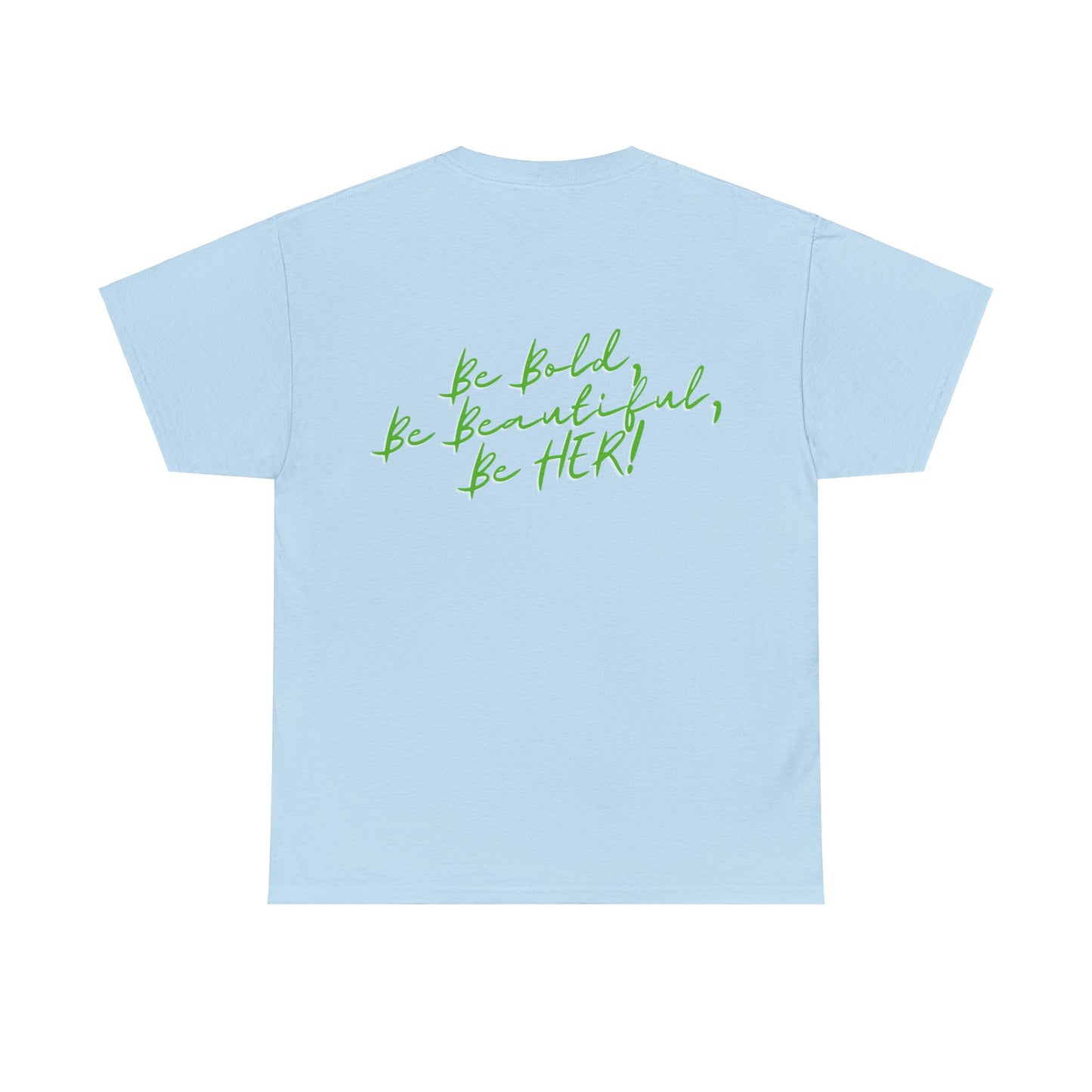 URHER Green Heavy Cotton Tee - T-Shirt