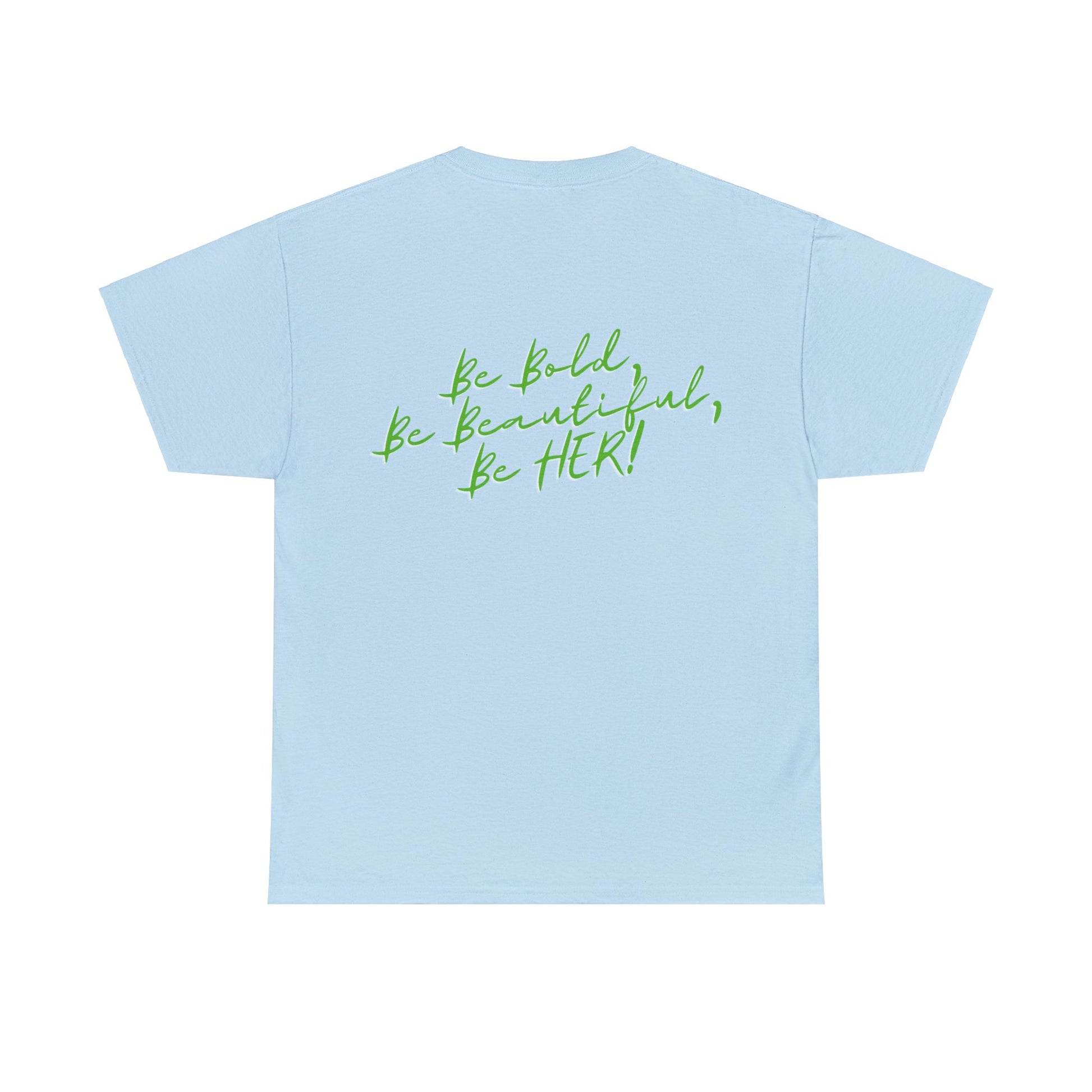 URHER Green Heavy Cotton Tee - T-Shirt