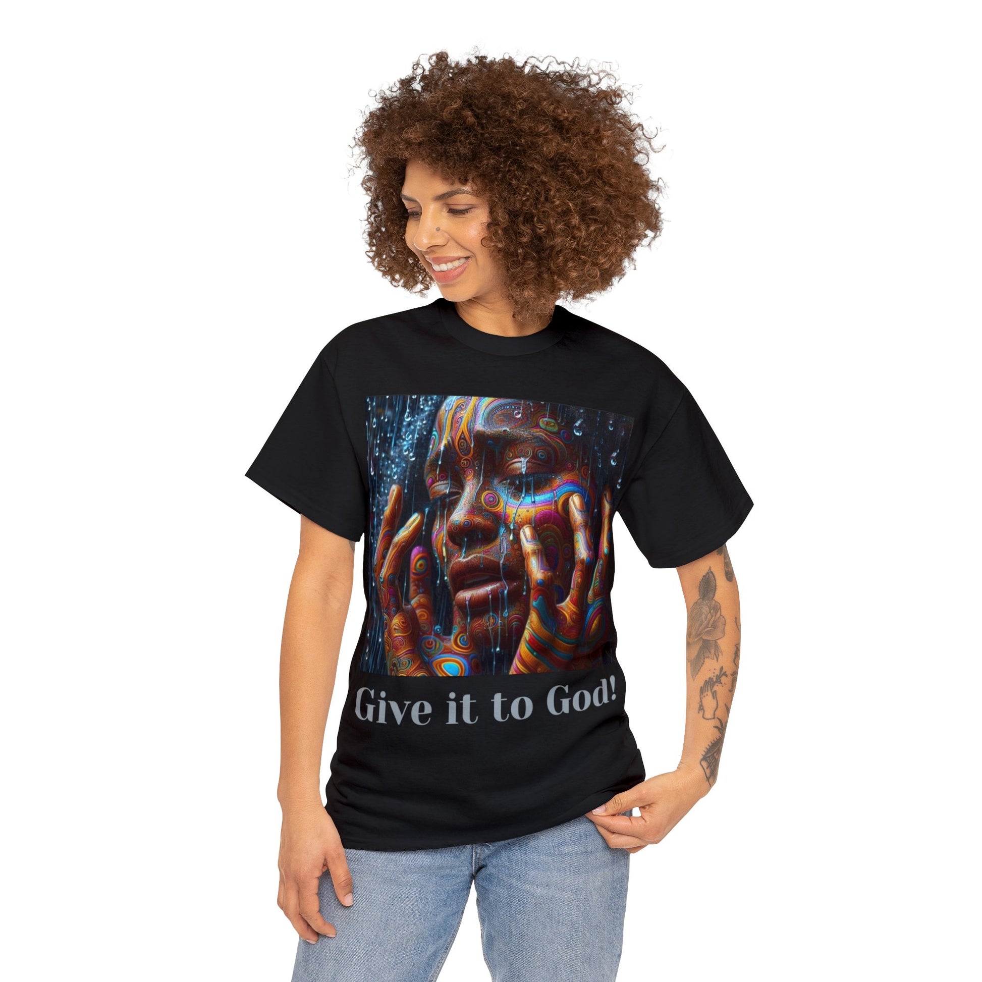 Give it God Unisex Heavy Cotton Tee - T-Shirt