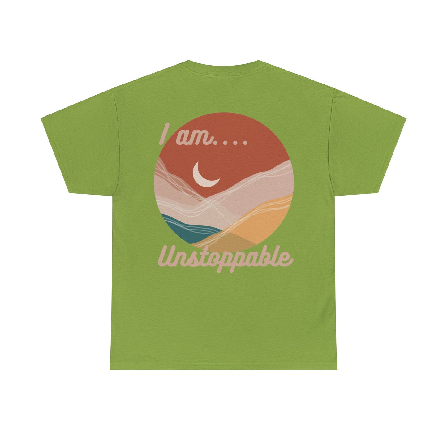 Unstoppable Unisex Heavy Cotton Tee - Kiwi / S - T-Shirt