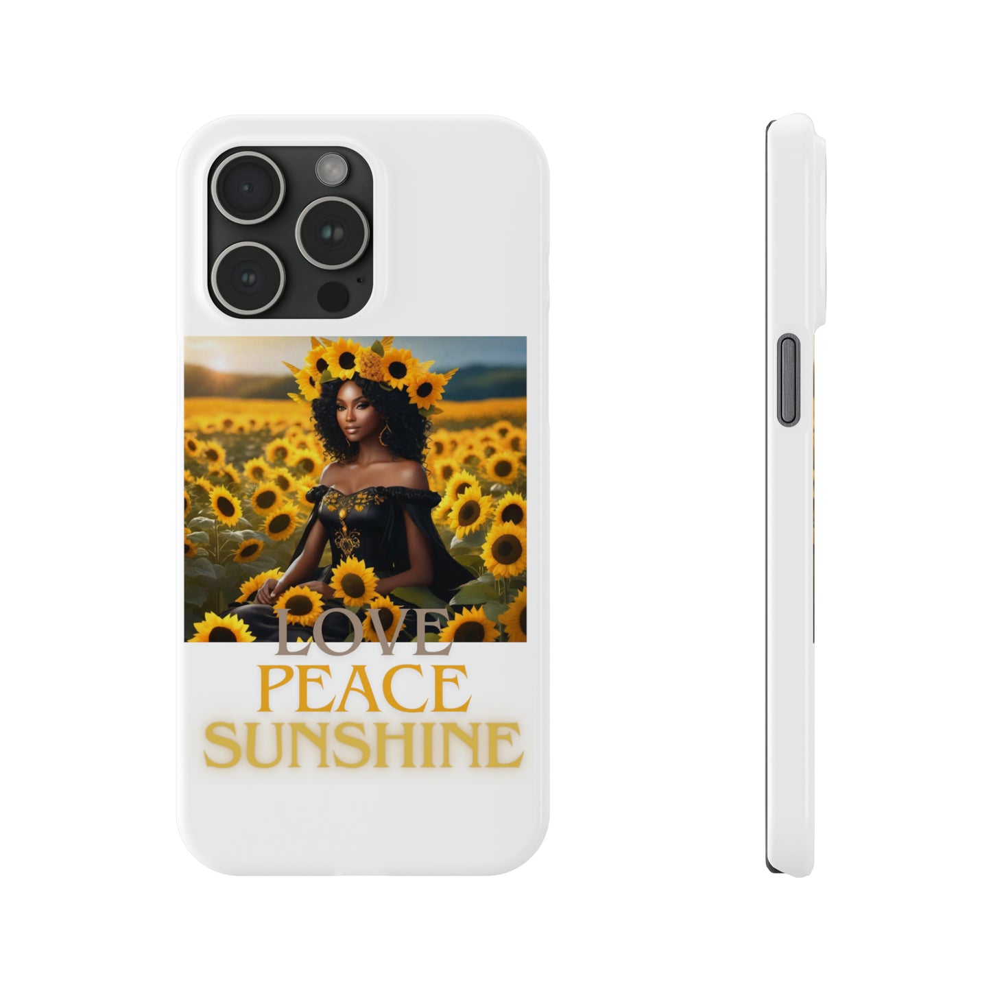 Sunshine Slim white Phone Cases - iPhone 15 Pro Max - Phone Case