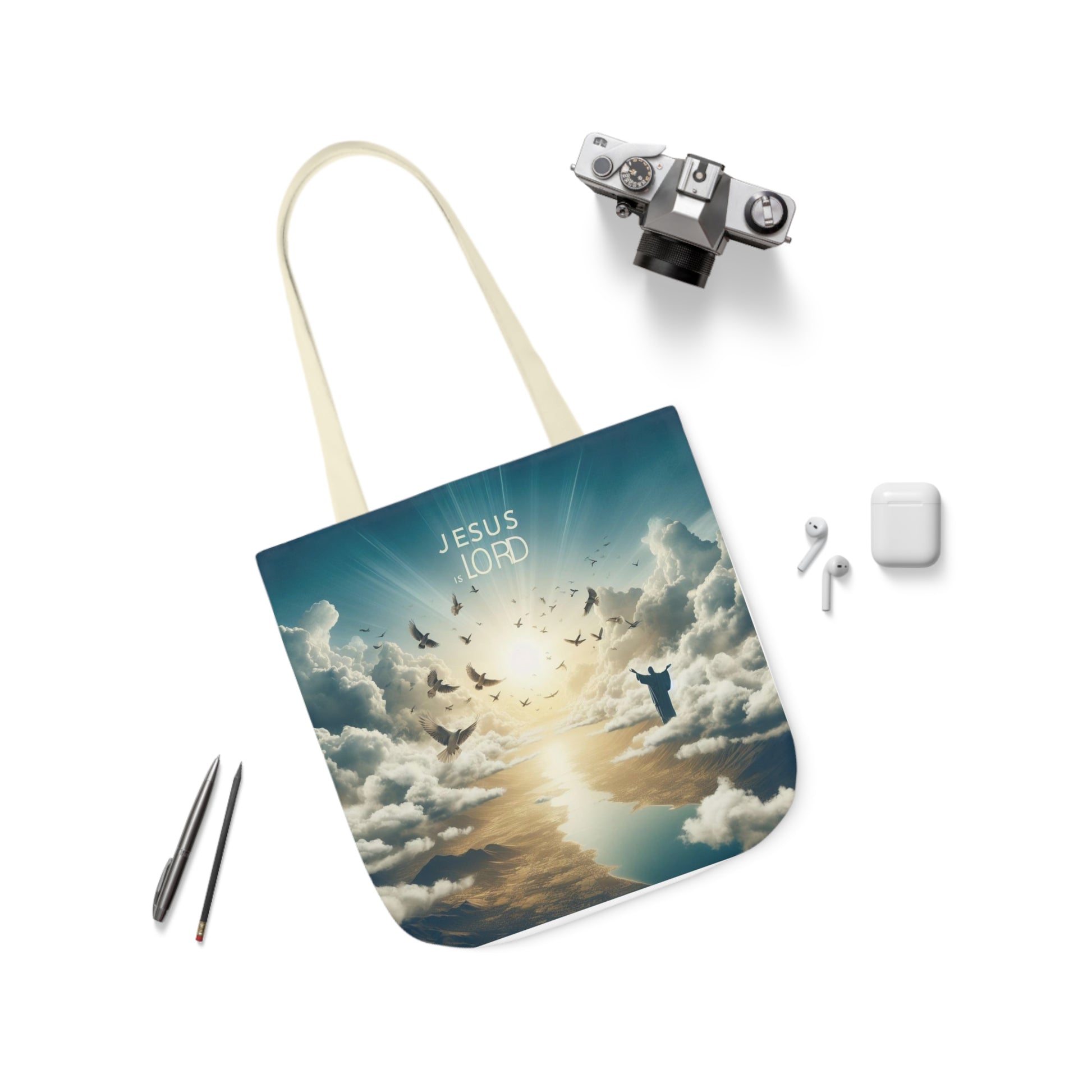 Jesus is Lord Canvas Tote Bag - Accessories