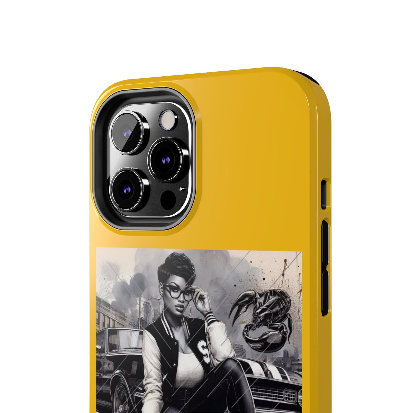 Scorpio Yellow Tough Phone Cases - Phone Case