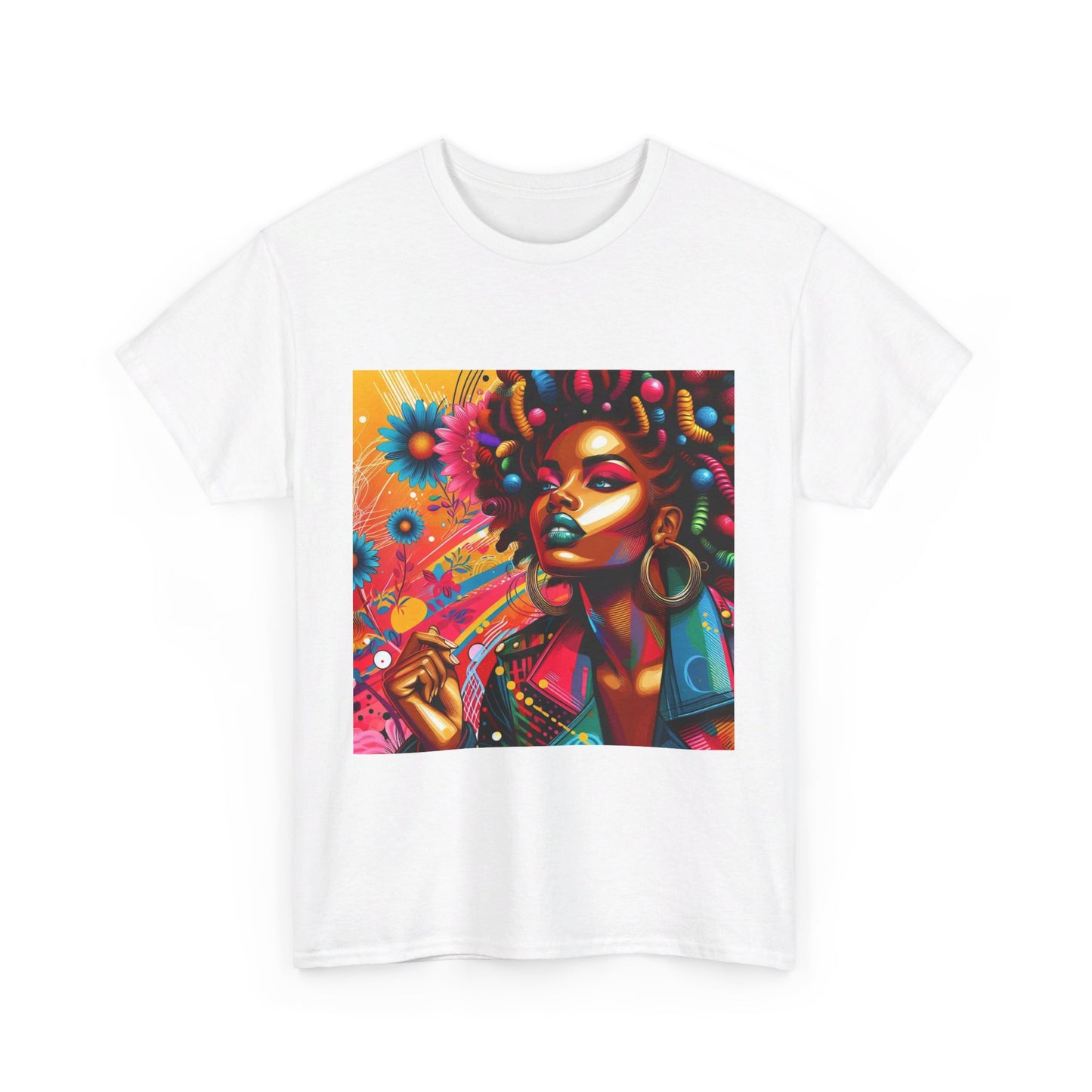 Vibrant Girl Unisex Heavy Cotton Tee