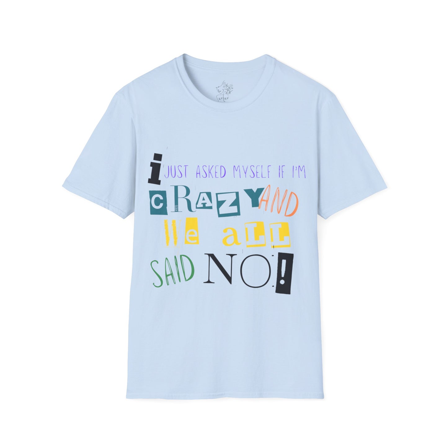 Crazy gold Unisex Softstyle T-Shirt - Light Blue / S - T-Shirt