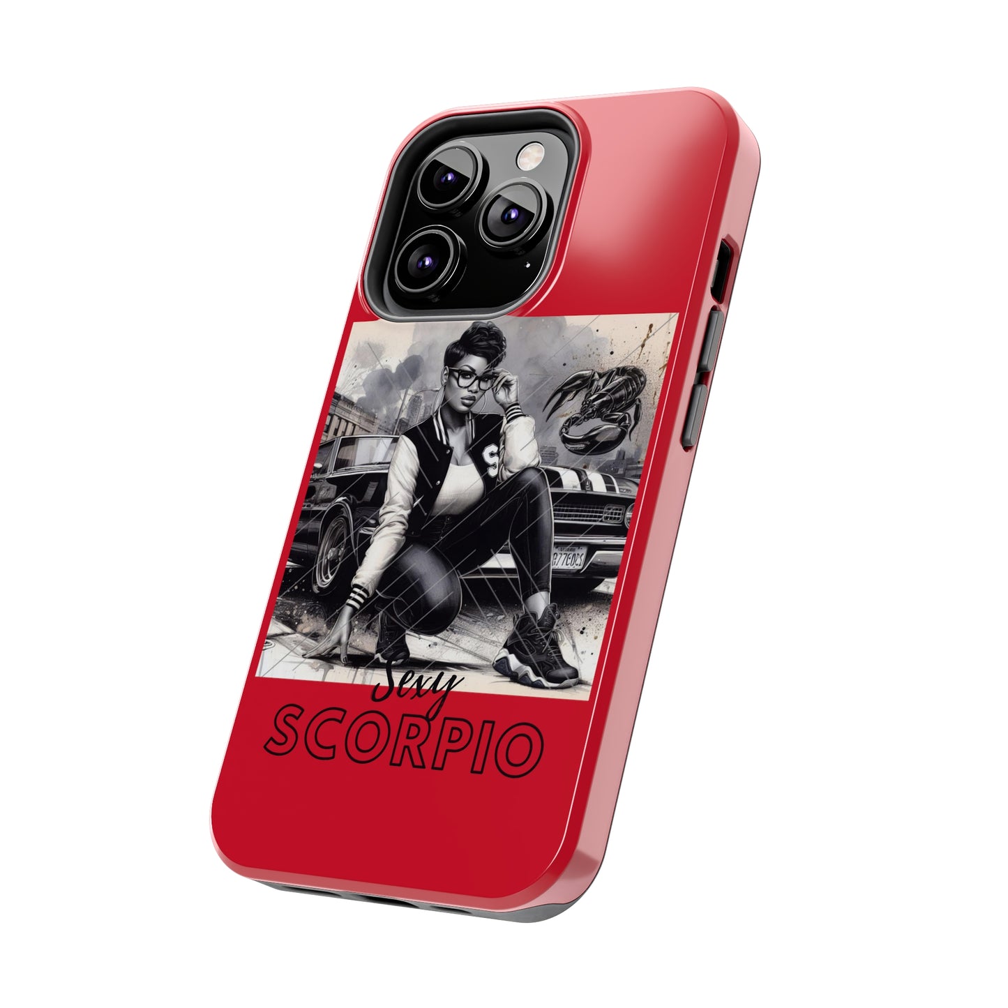 Scorpio Red Tough Phone Cases - Phone Case