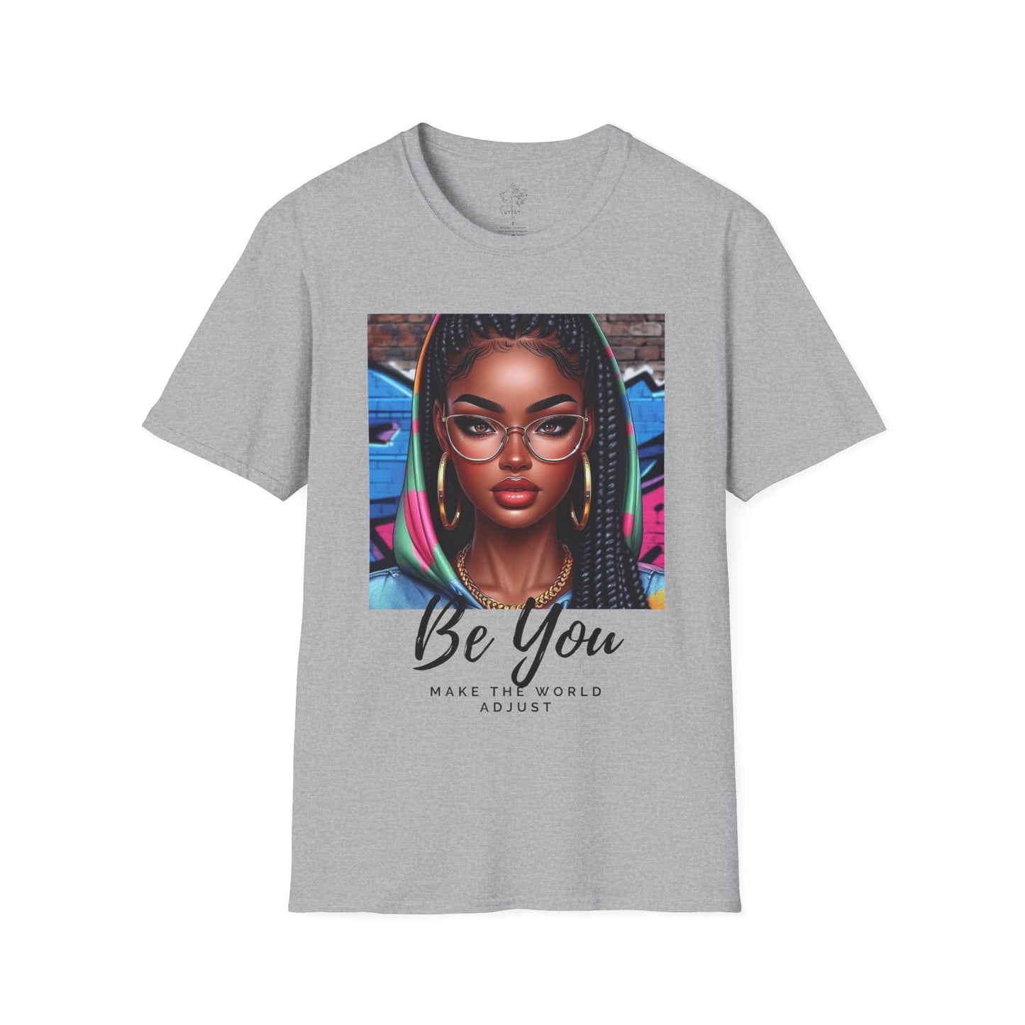 Be You Hoodie girl Unisex Softstyle T-Shirt - Sport Grey / S - T-Shirt