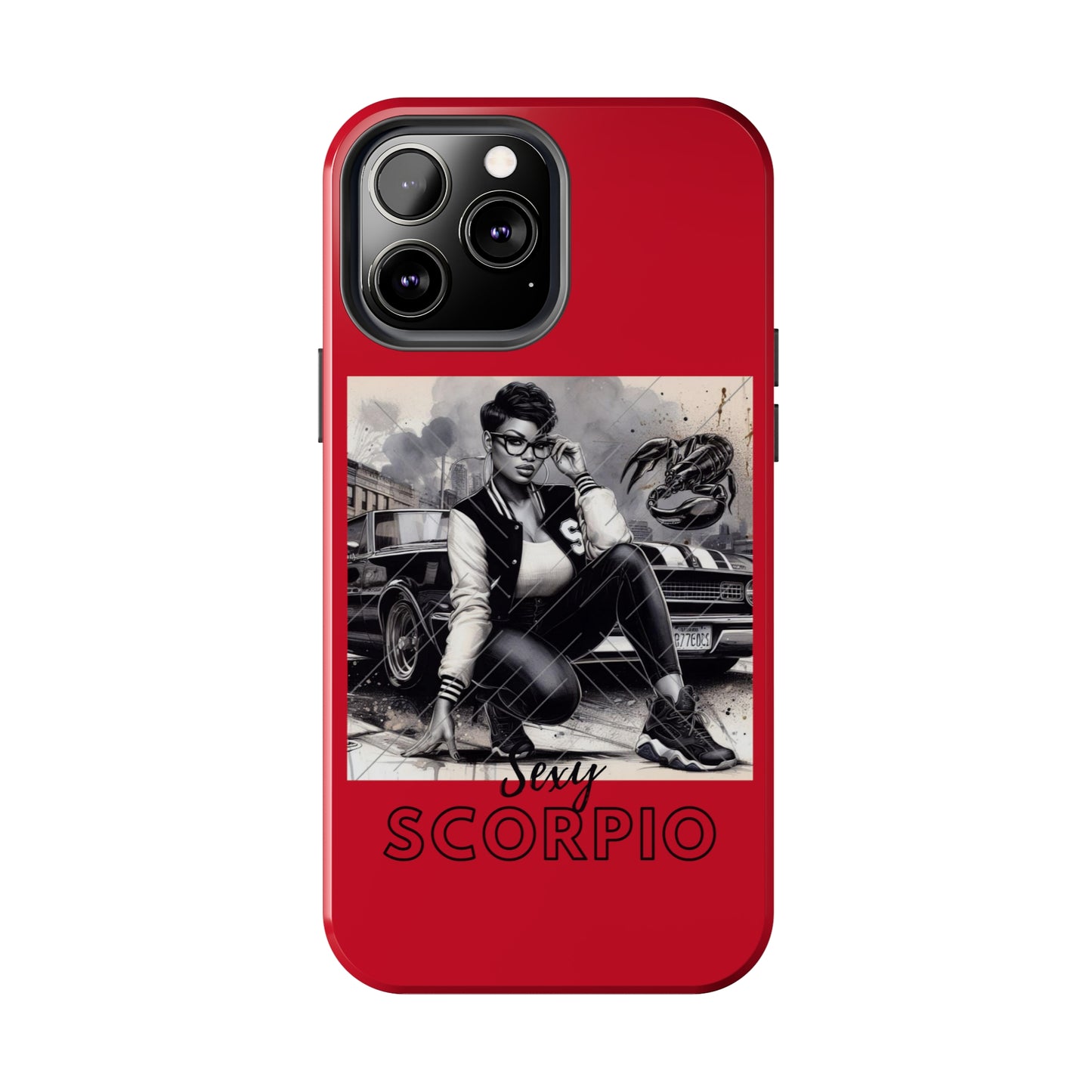 Scorpio Red Tough Phone Cases - Phone Case