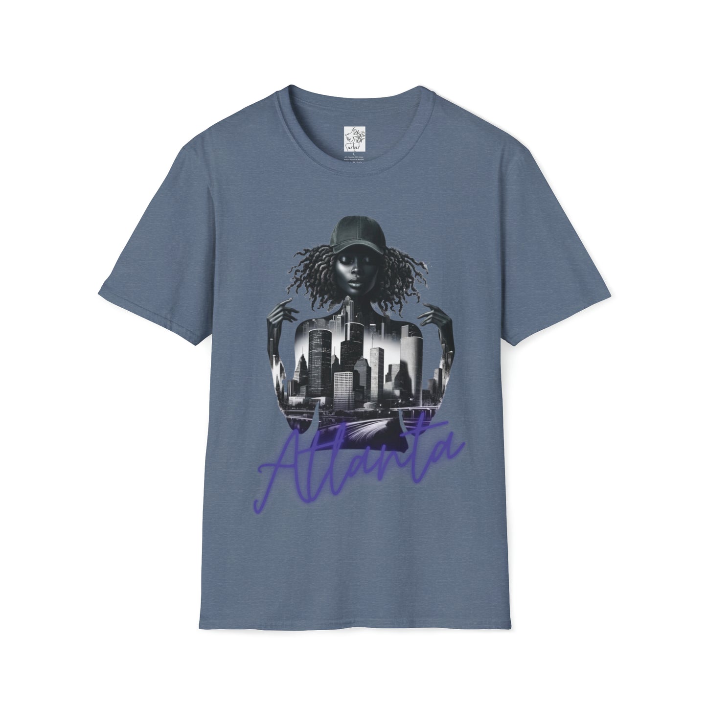 Atlanta Tee - Heather Indigo / S - T-Shirt