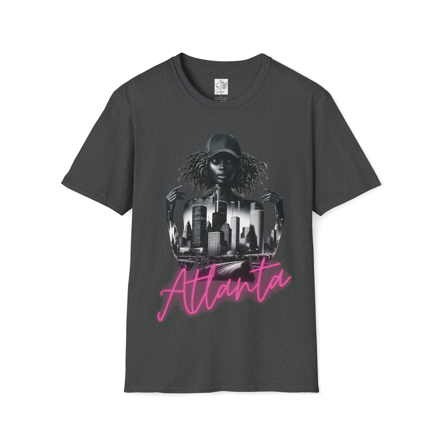 Atlanta Tee Pink - Dark Heather / S - T-Shirt