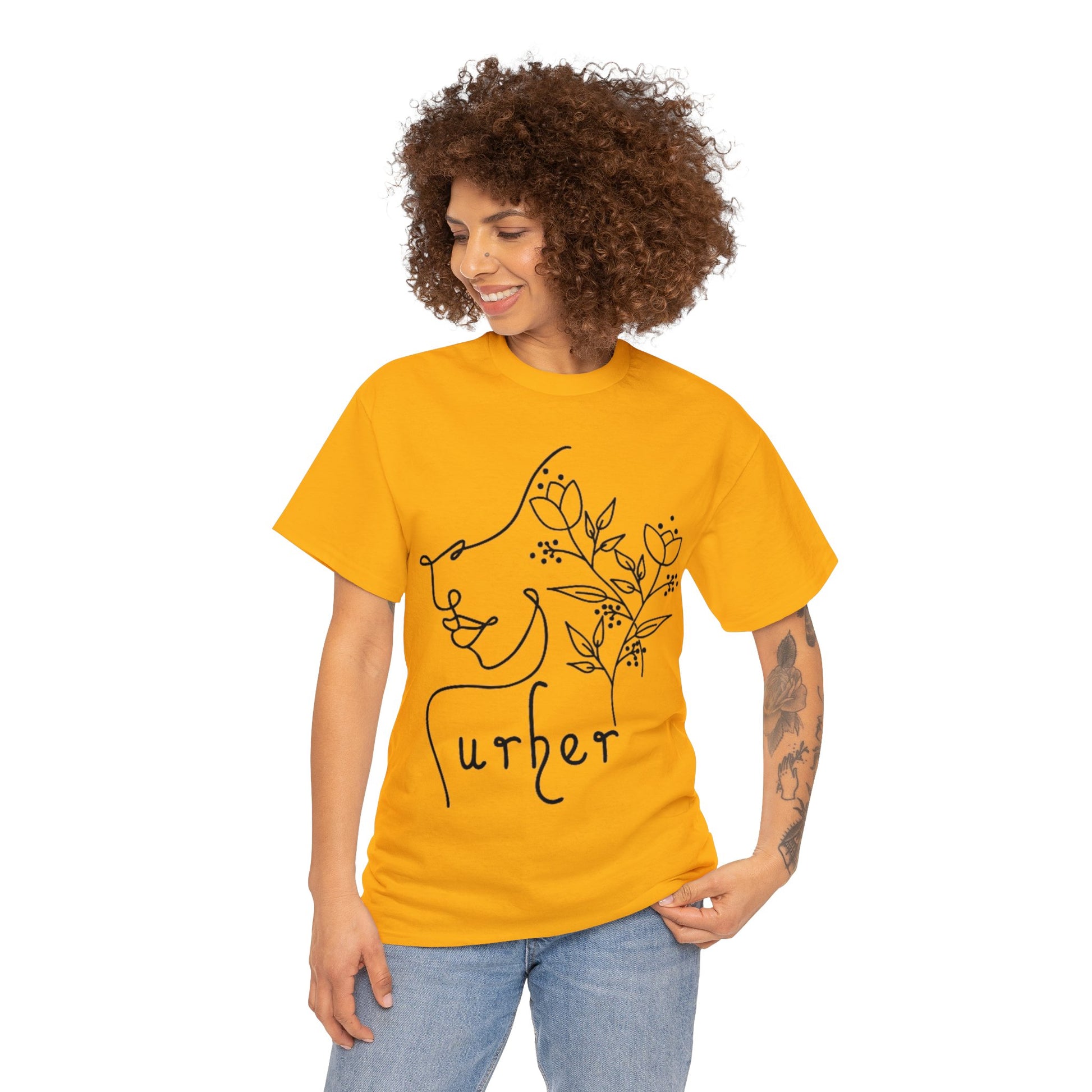 URHER Unisex Heavy Cotton Tee - T-Shirt