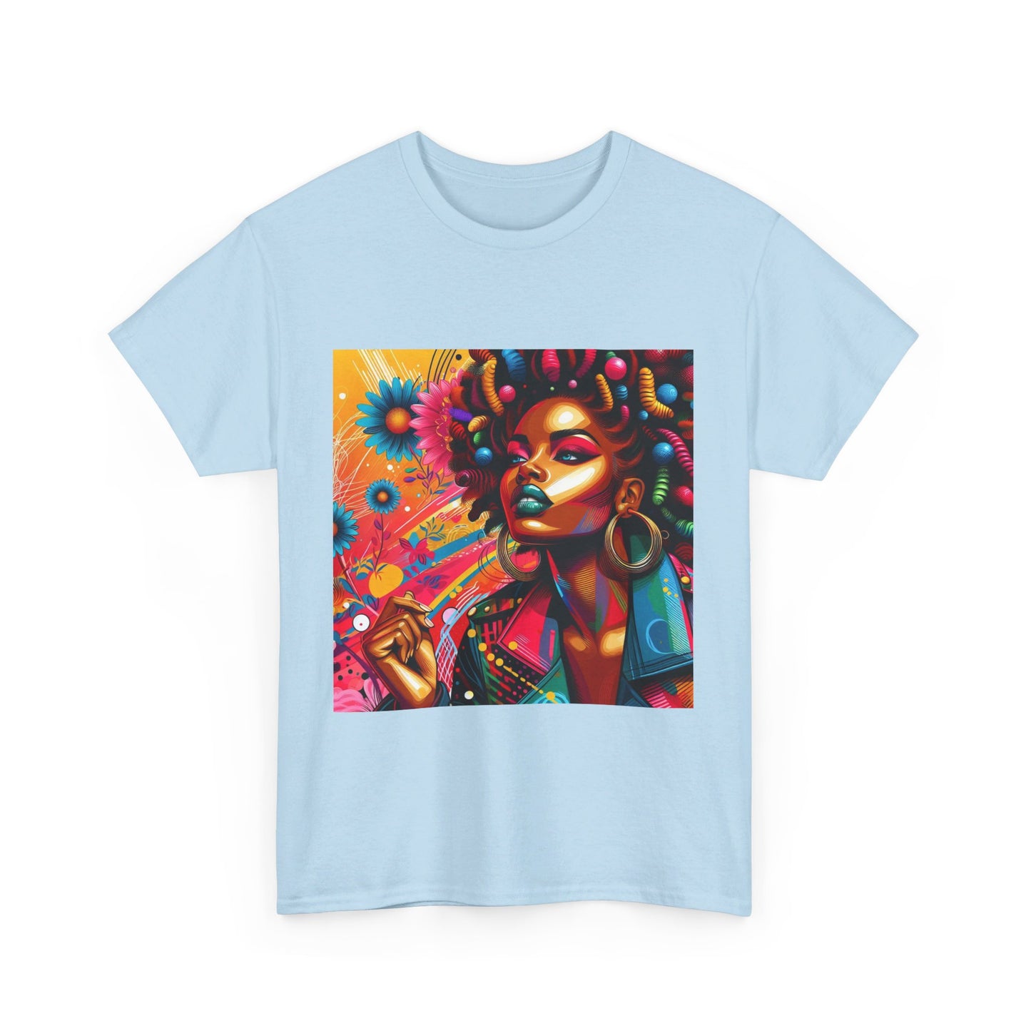 Vibrant Girl Unisex Heavy Cotton Tee