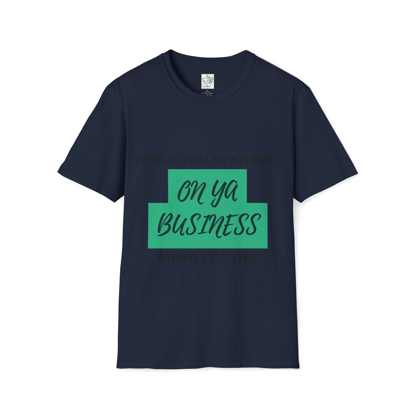 Mind a business Tee green - Navy / S - T-Shirt