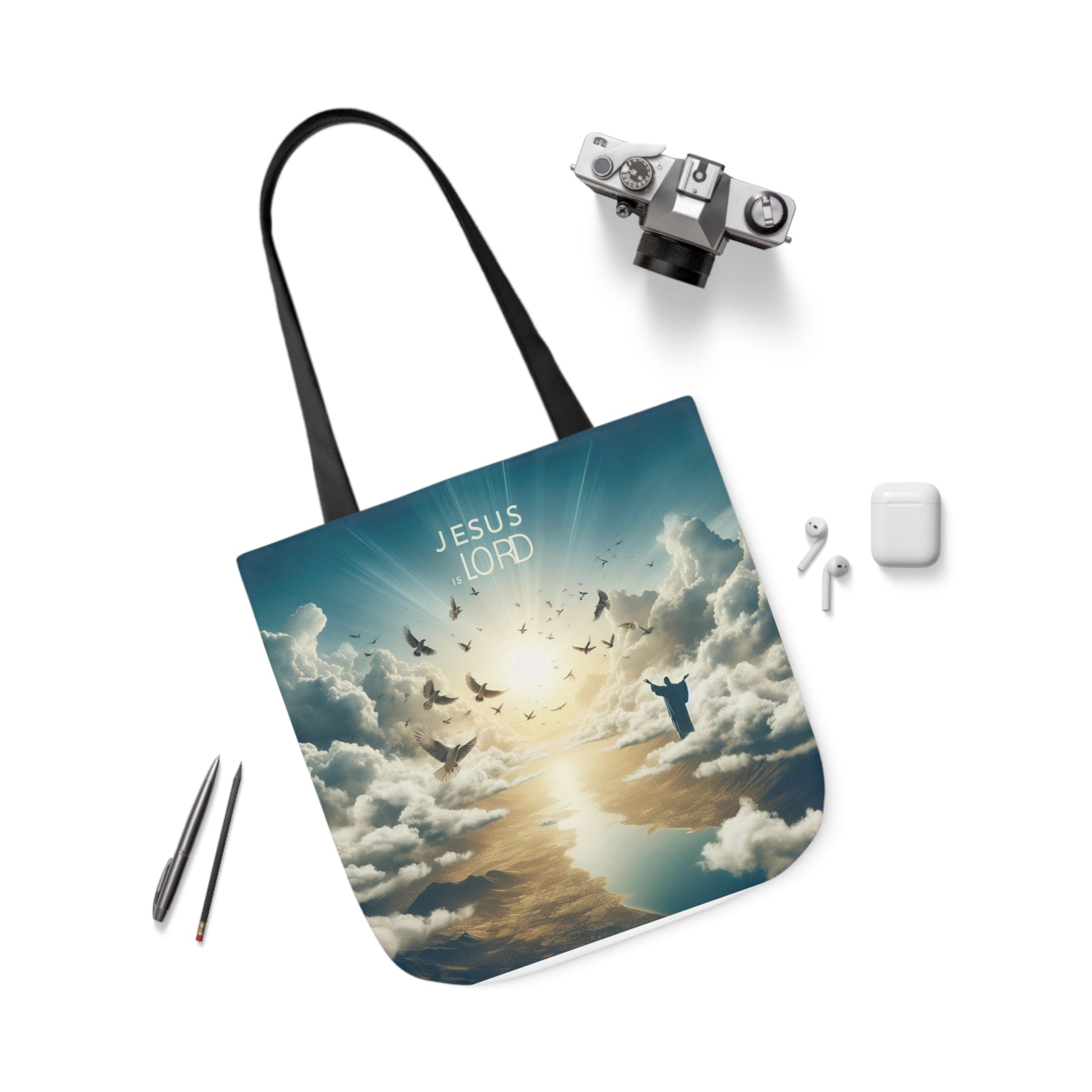 Jesus is Lord Canvas Tote Bag - Accessories