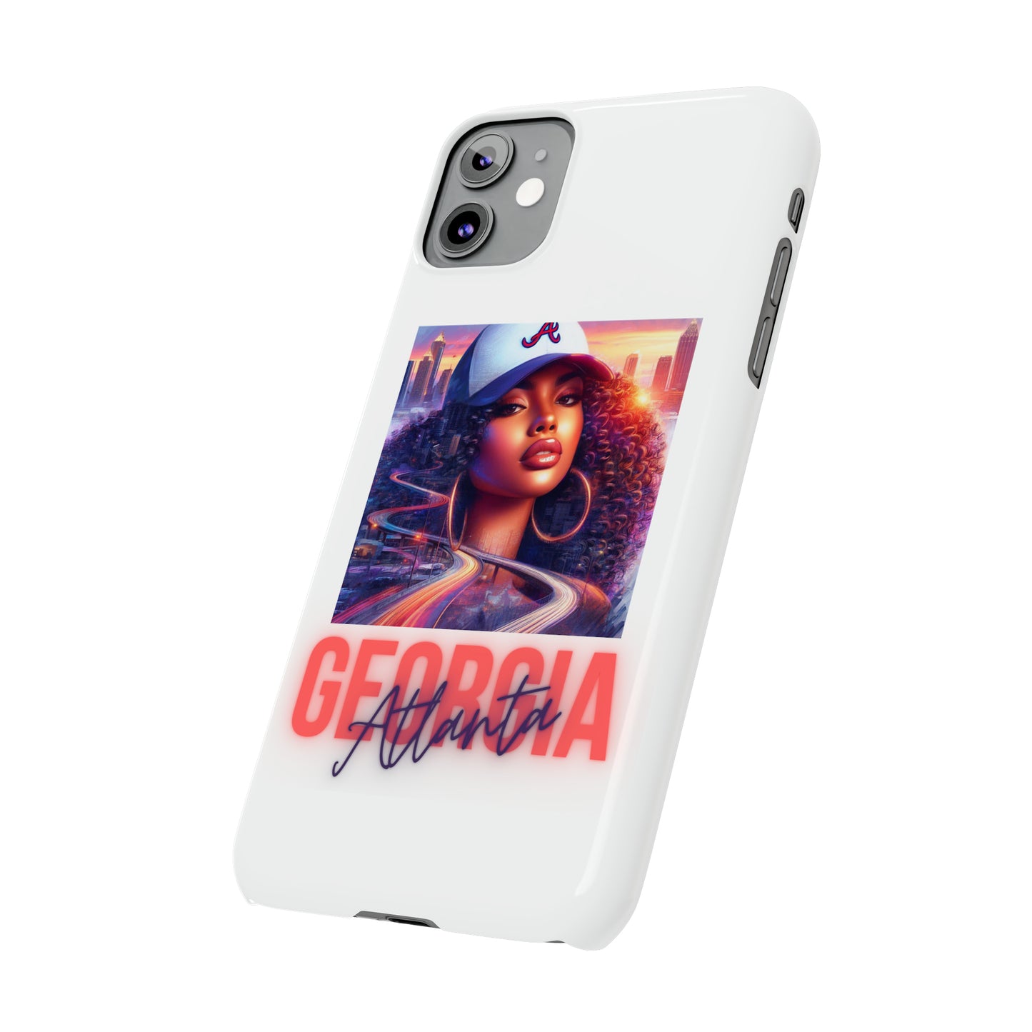 Atlanta GA Slim Phone Cases - Phone Case