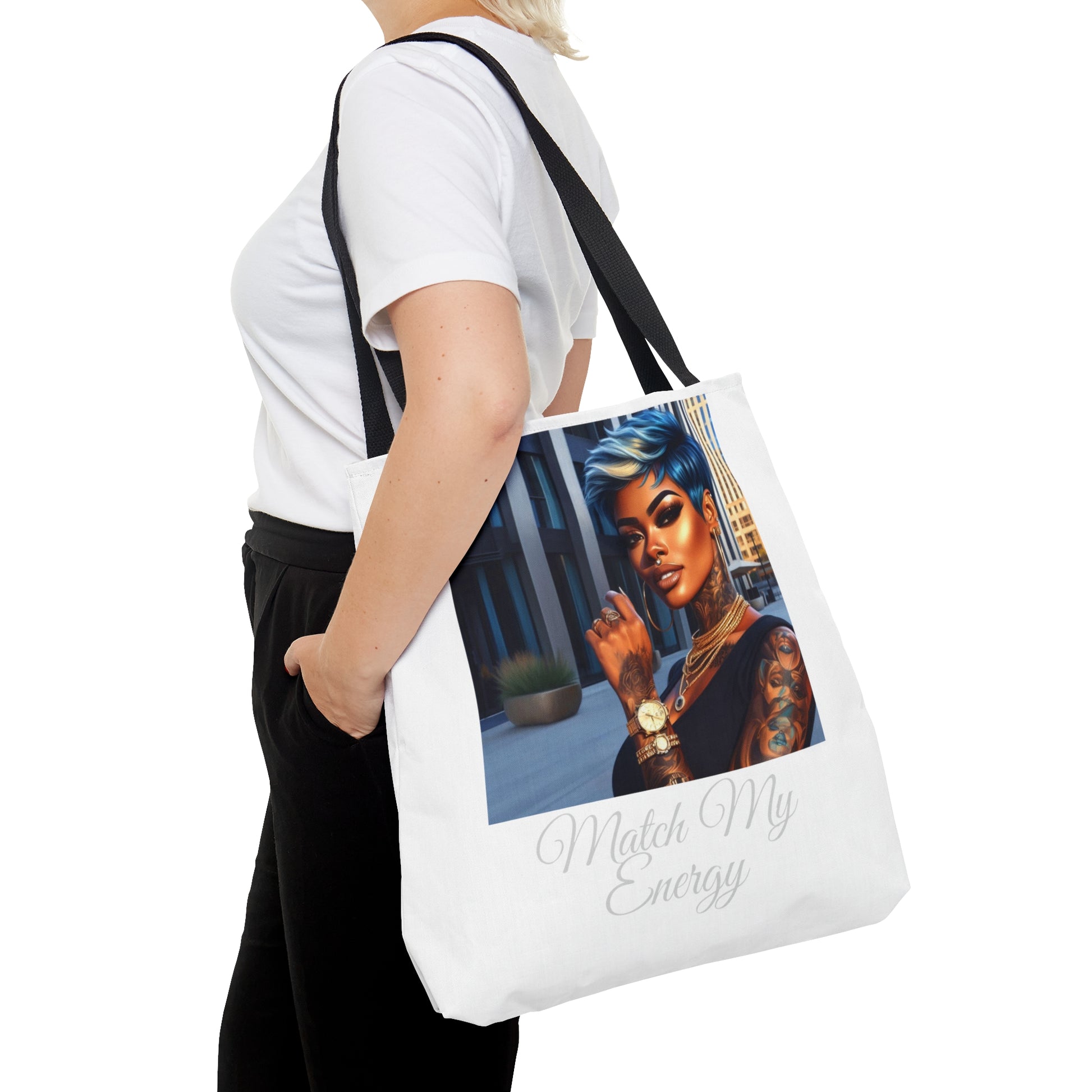 Match my energy Pixi Tote Bag - Bags