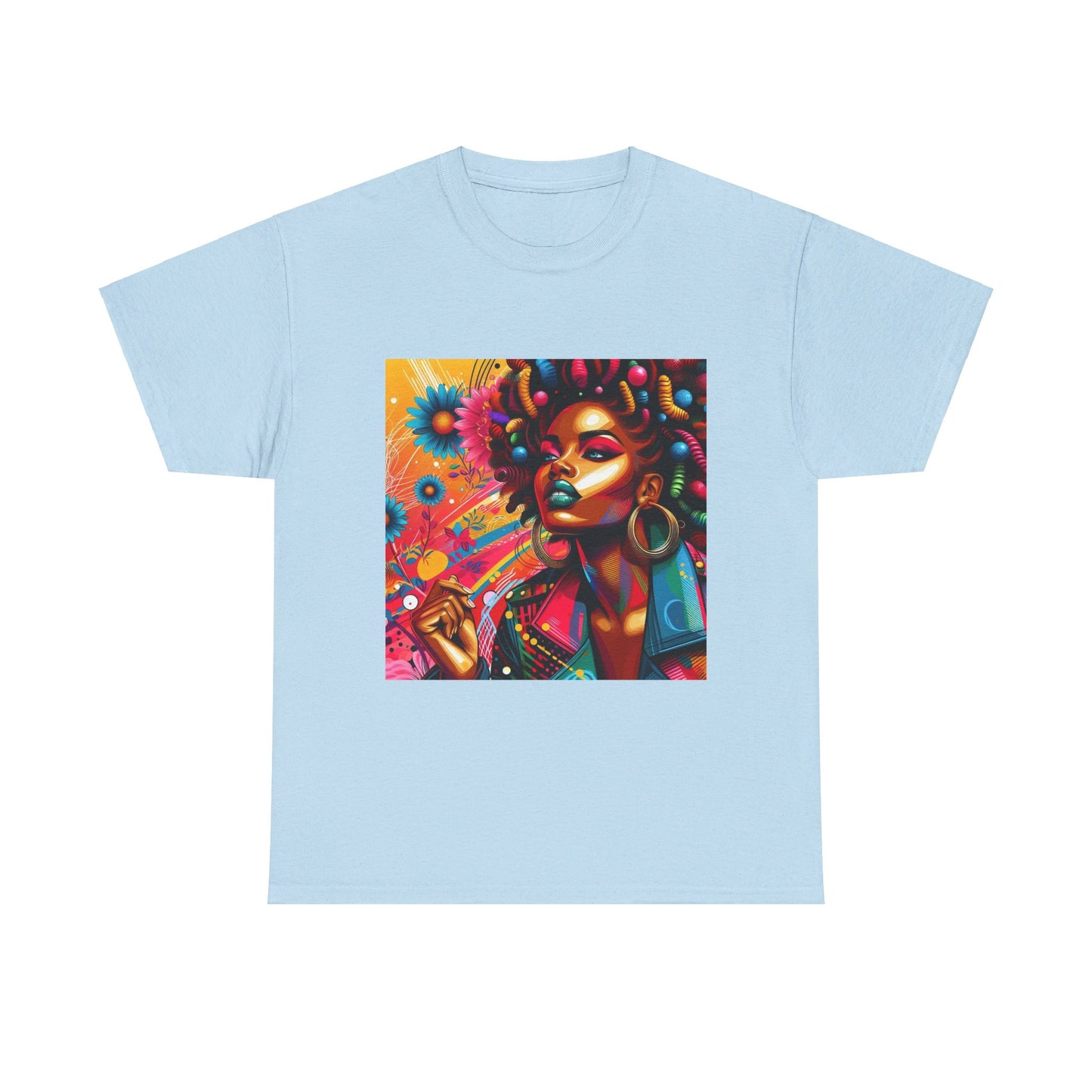 Vibrant Girl Unisex Heavy Cotton Tee