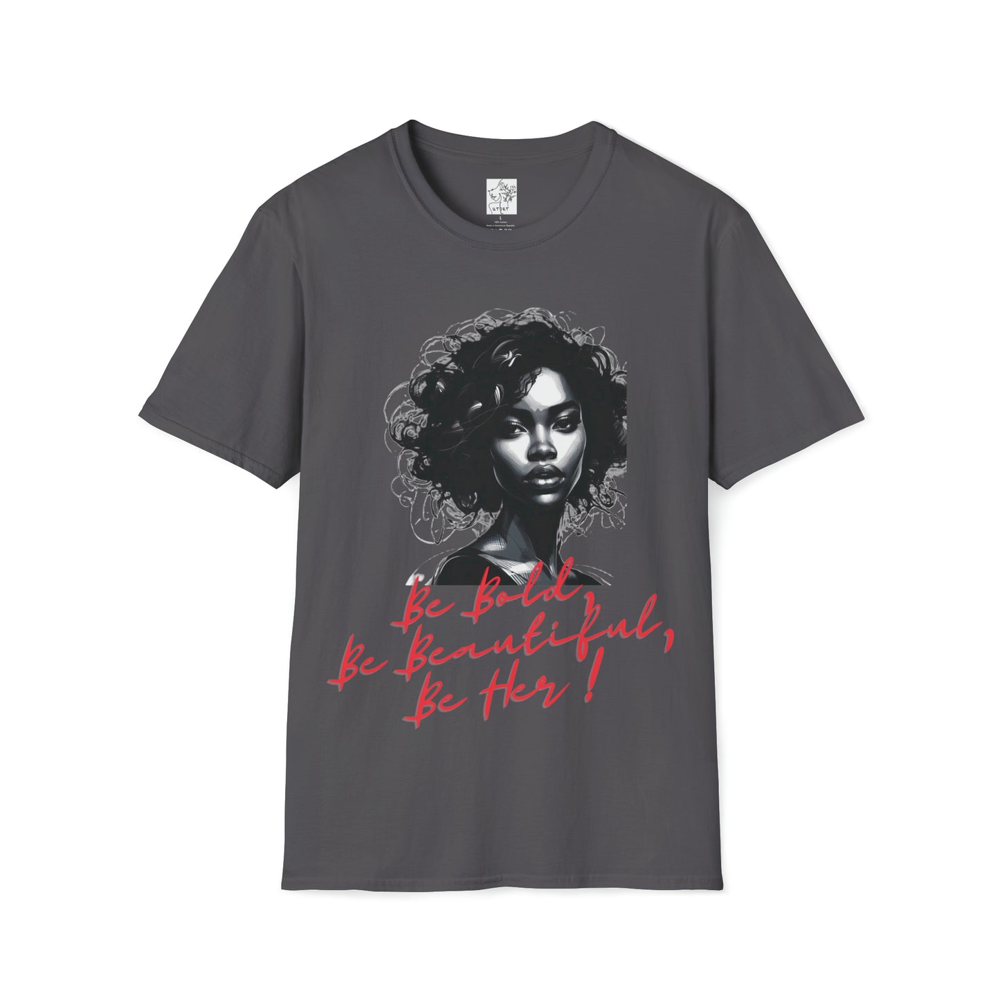 Bold Beautiful Her Red - Charcoal / S - T-Shirt