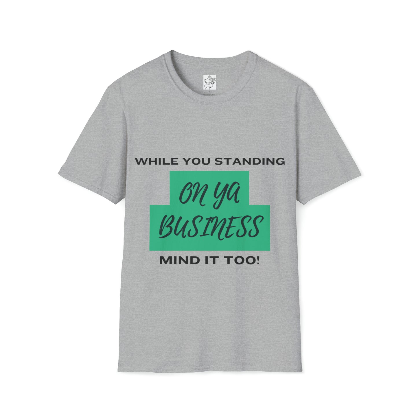 Mind a business Tee green - Sport Grey / S - T-Shirt