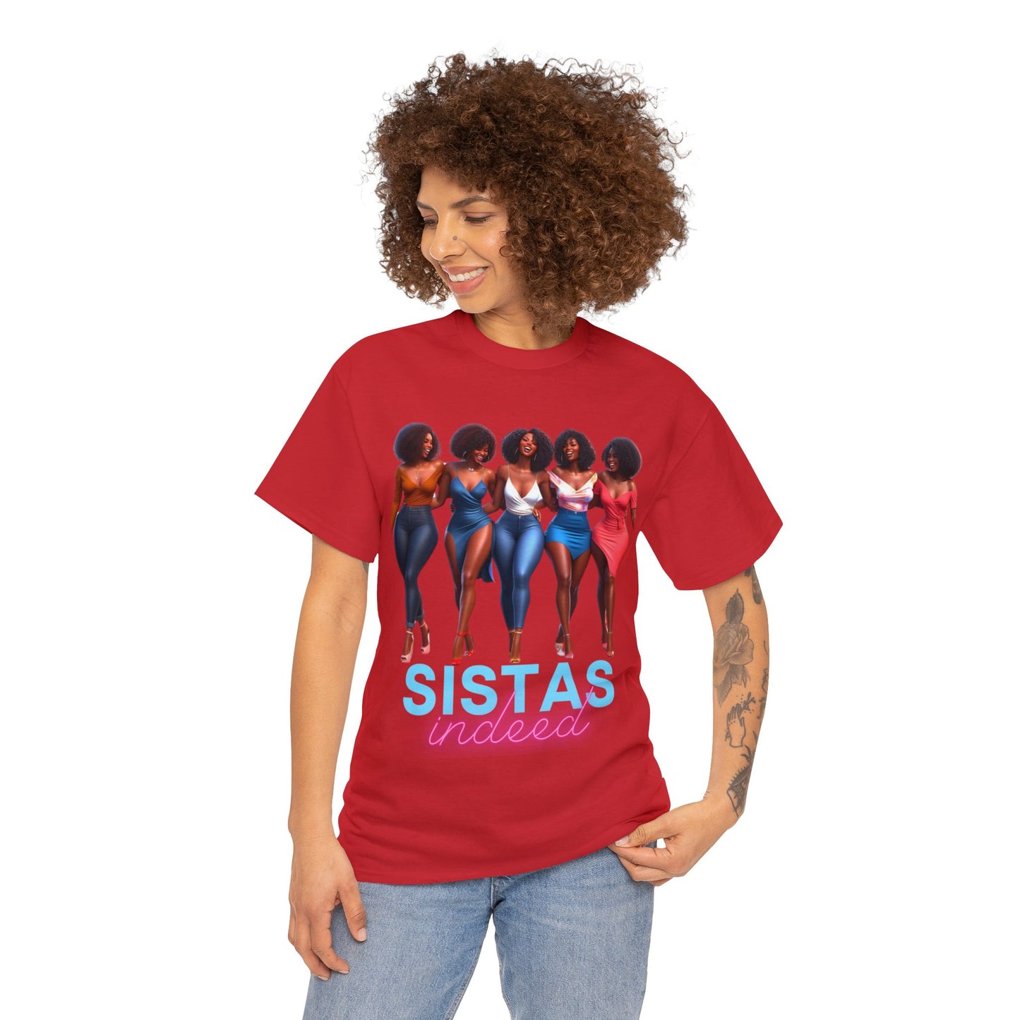 Sistas Indeed Unisex Heavy Cotton Tee - T-Shirt