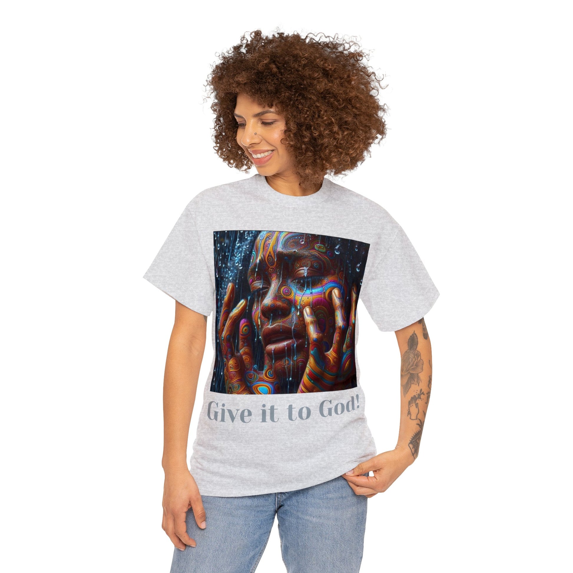 Give it God Unisex Heavy Cotton Tee - T-Shirt