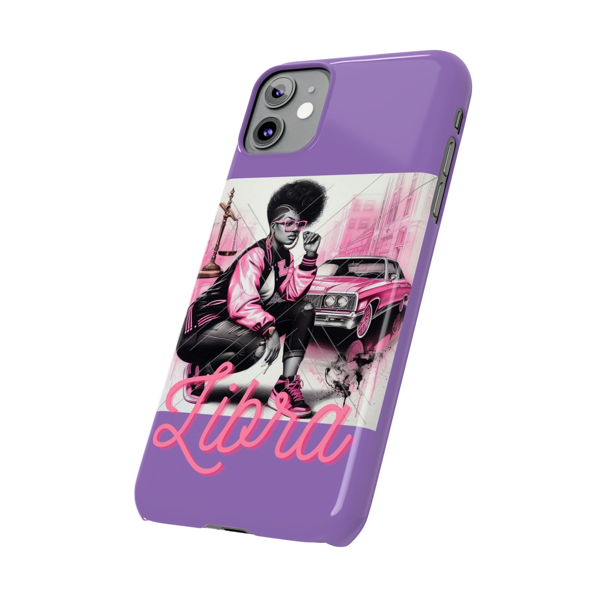 Libria Purple Phone Cases - Phone Case