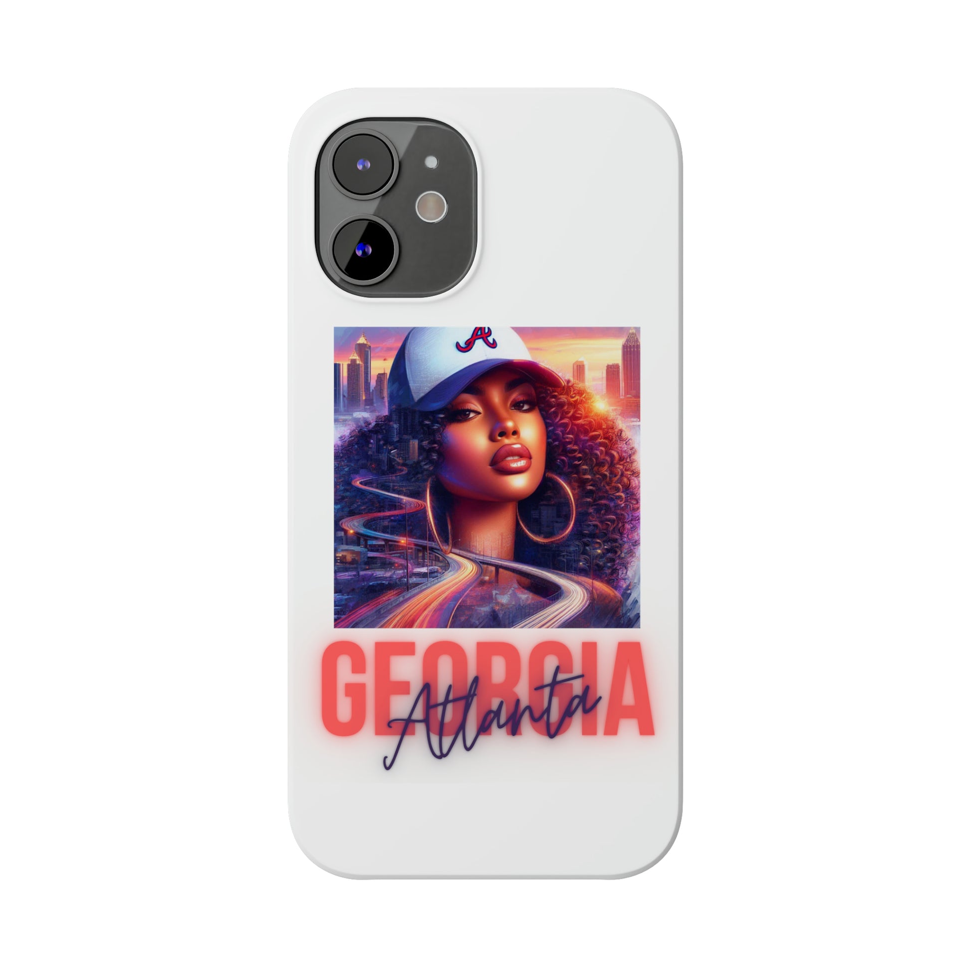 Atlanta GA Slim Phone Cases - Phone Case