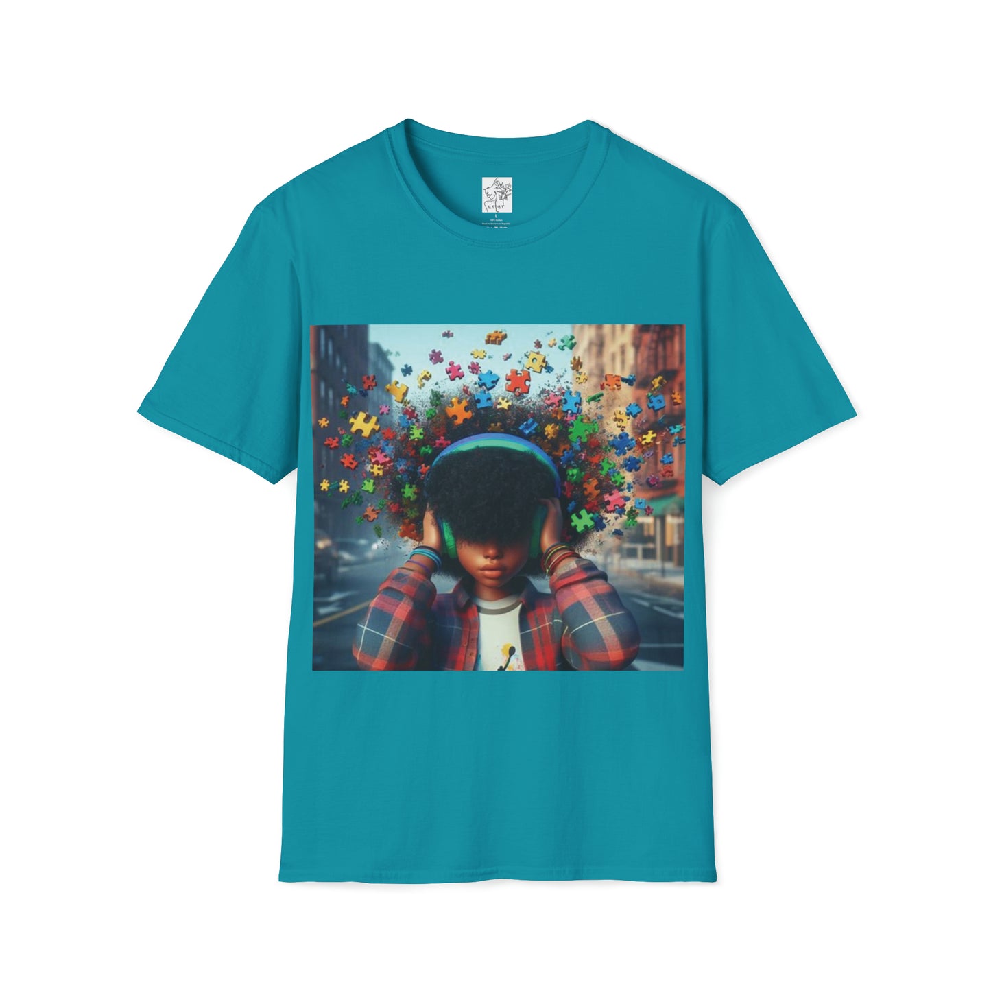 Autism Tee - Tropical Blue / S - T-Shirt