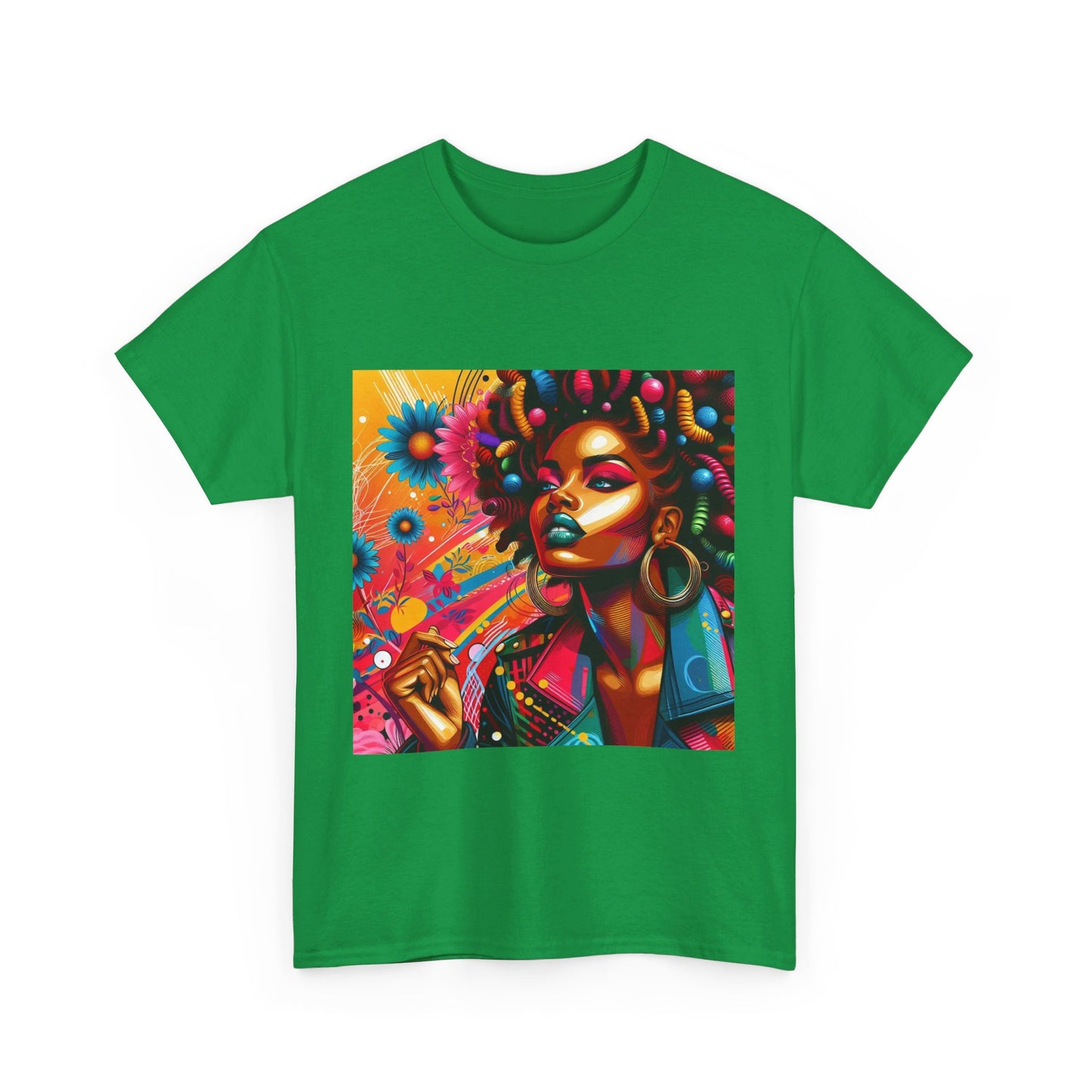 Vibrant Girl Unisex Heavy Cotton Tee