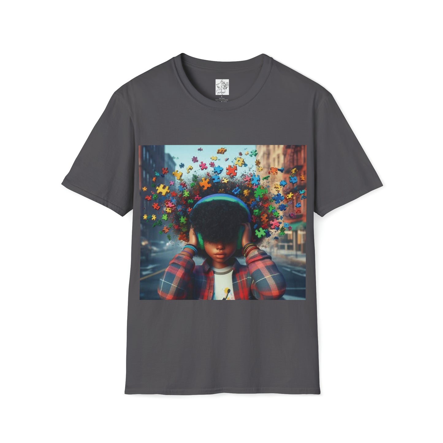 Autism Tee - Charcoal / S - T-Shirt