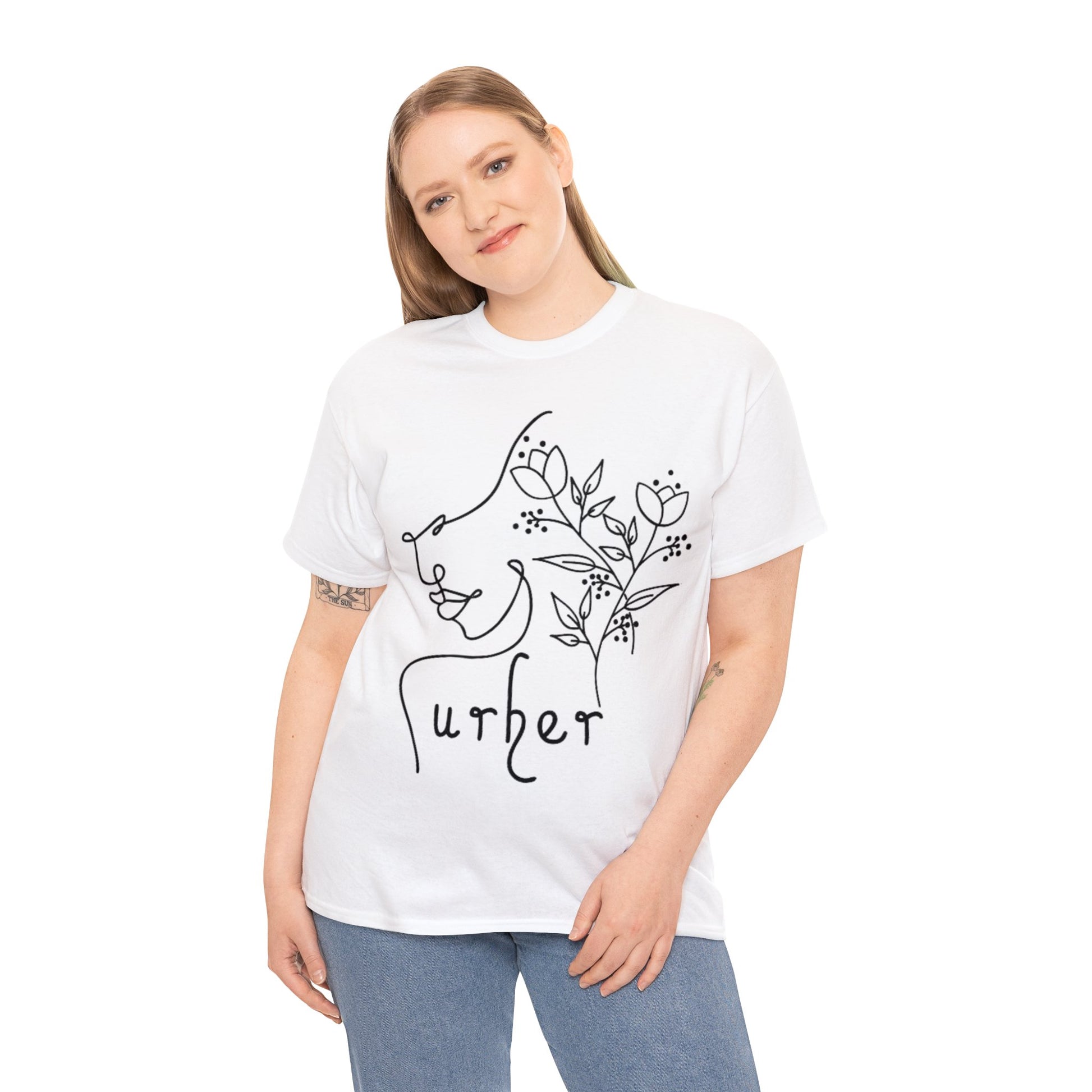 URHER Unisex Heavy Cotton Tee - T-Shirt