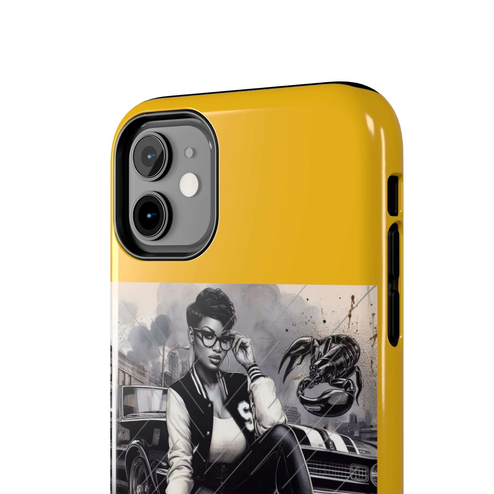 Scorpio Yellow Tough Phone Cases - Phone Case