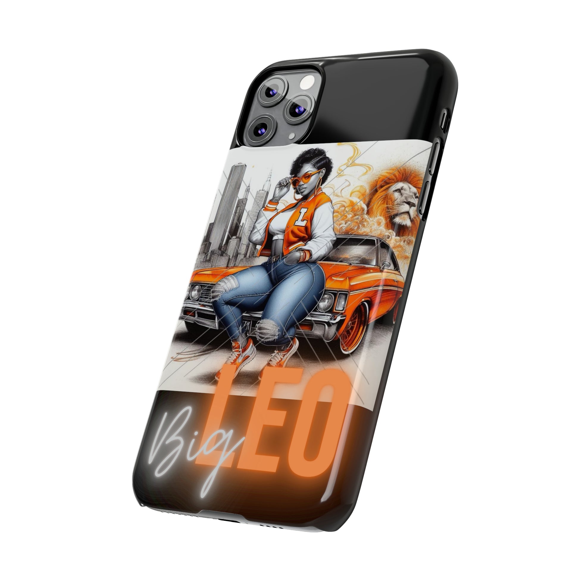 Leo Blk Phone Cases - Phone Case