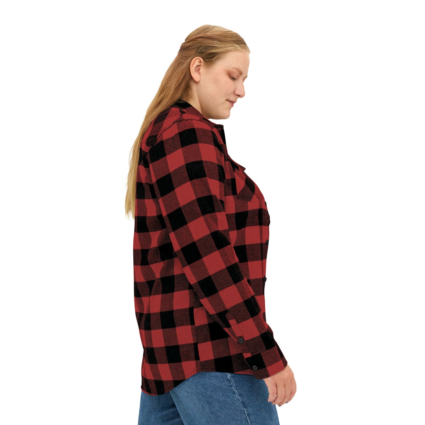 URHER Unisex Flannel Shirt - Long-sleeve