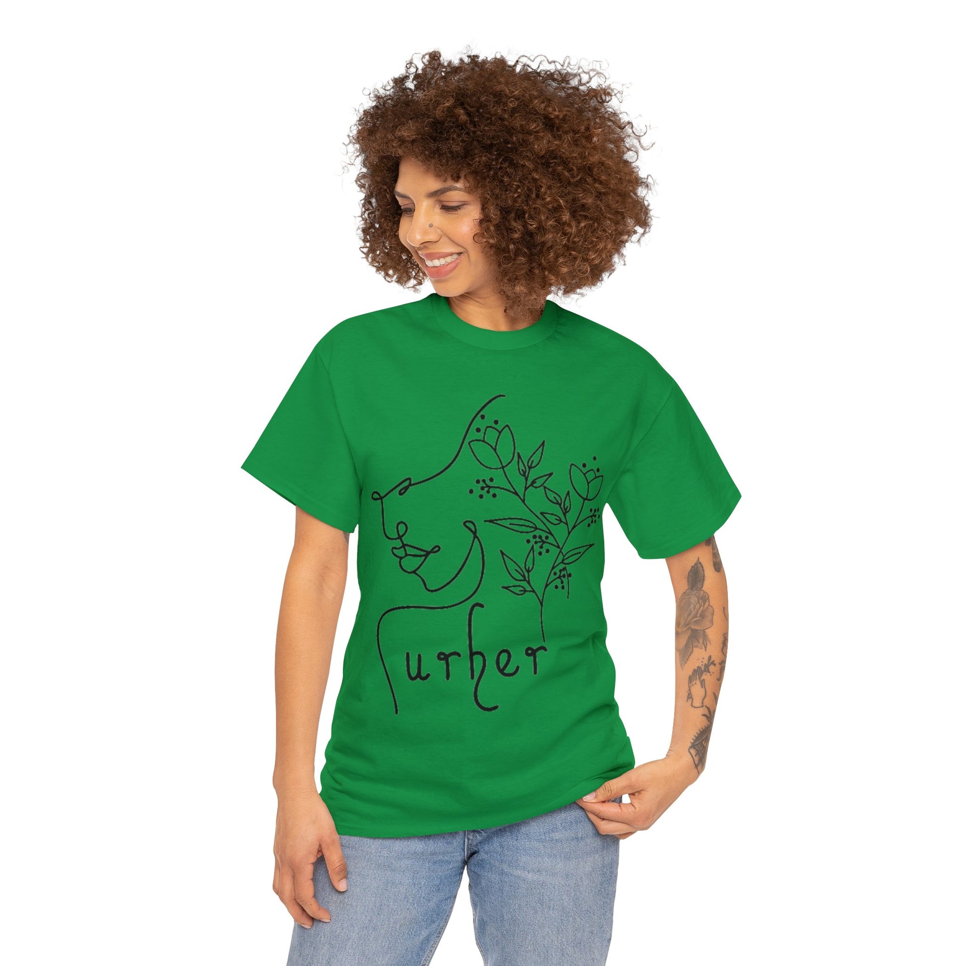 URHER Unisex Heavy Cotton Tee - T-Shirt