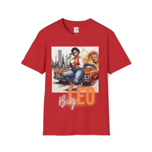 Leo Unisex Tee - Red / S - T-Shirt