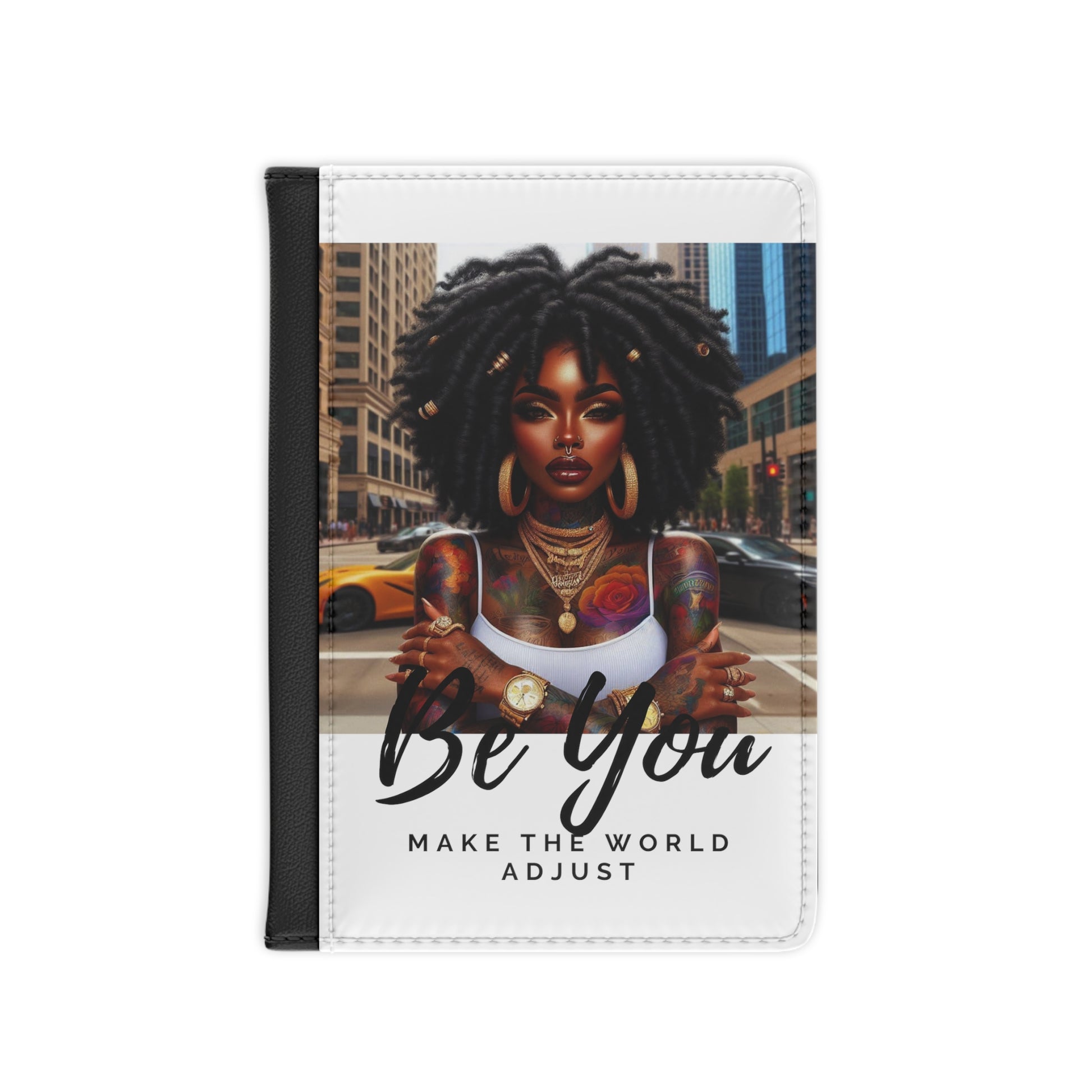 Be you Natural Passport Cover - 3.9’ x 5.8’ / Black - Accessories