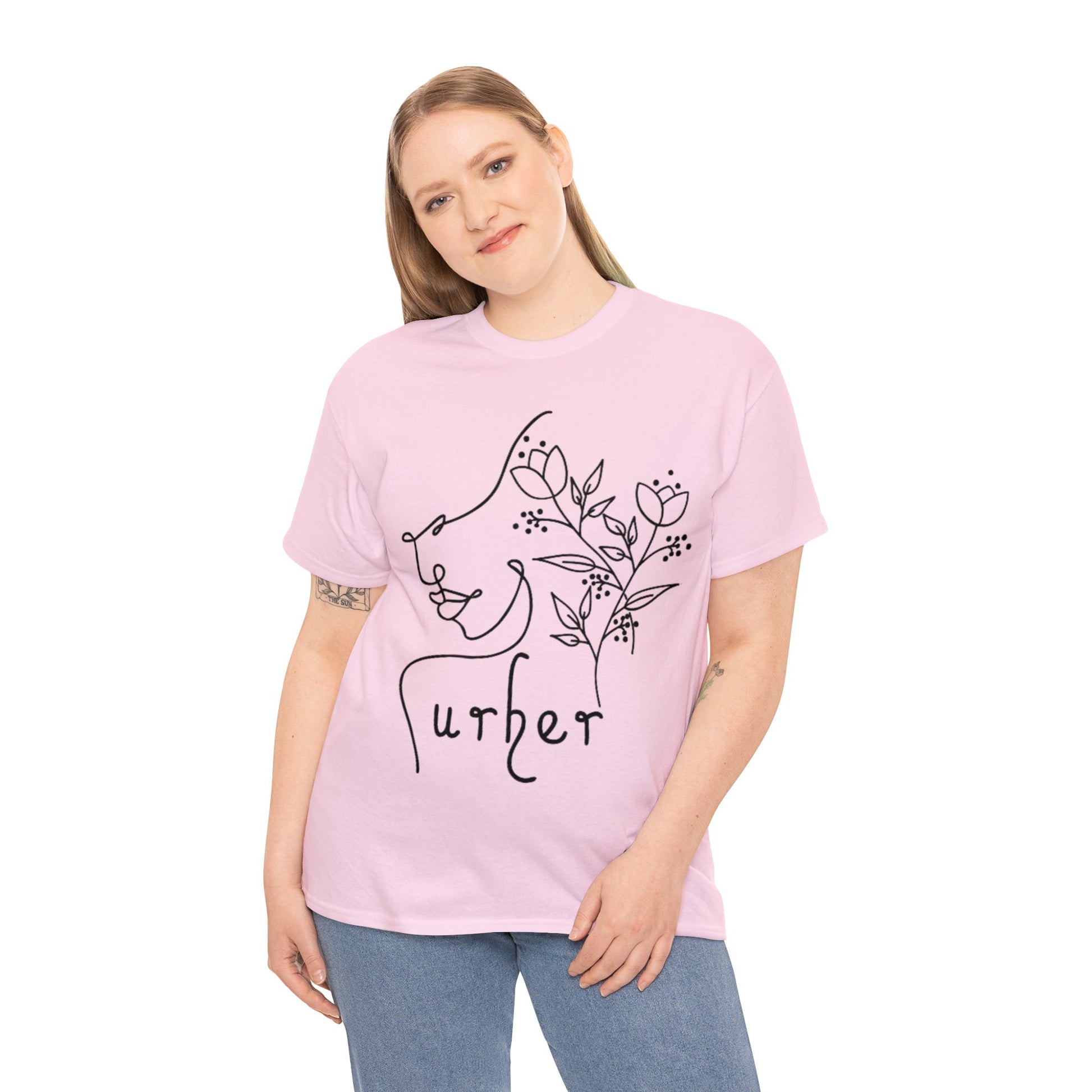 URHER Unisex Heavy Cotton Tee - T-Shirt