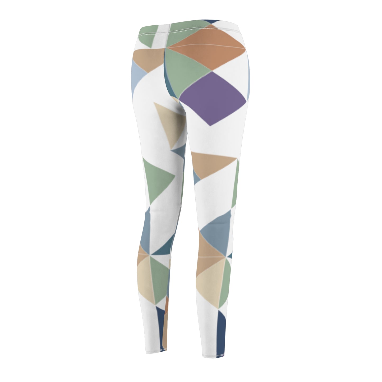 URHER Geo Casual Leggings - All Over Prints