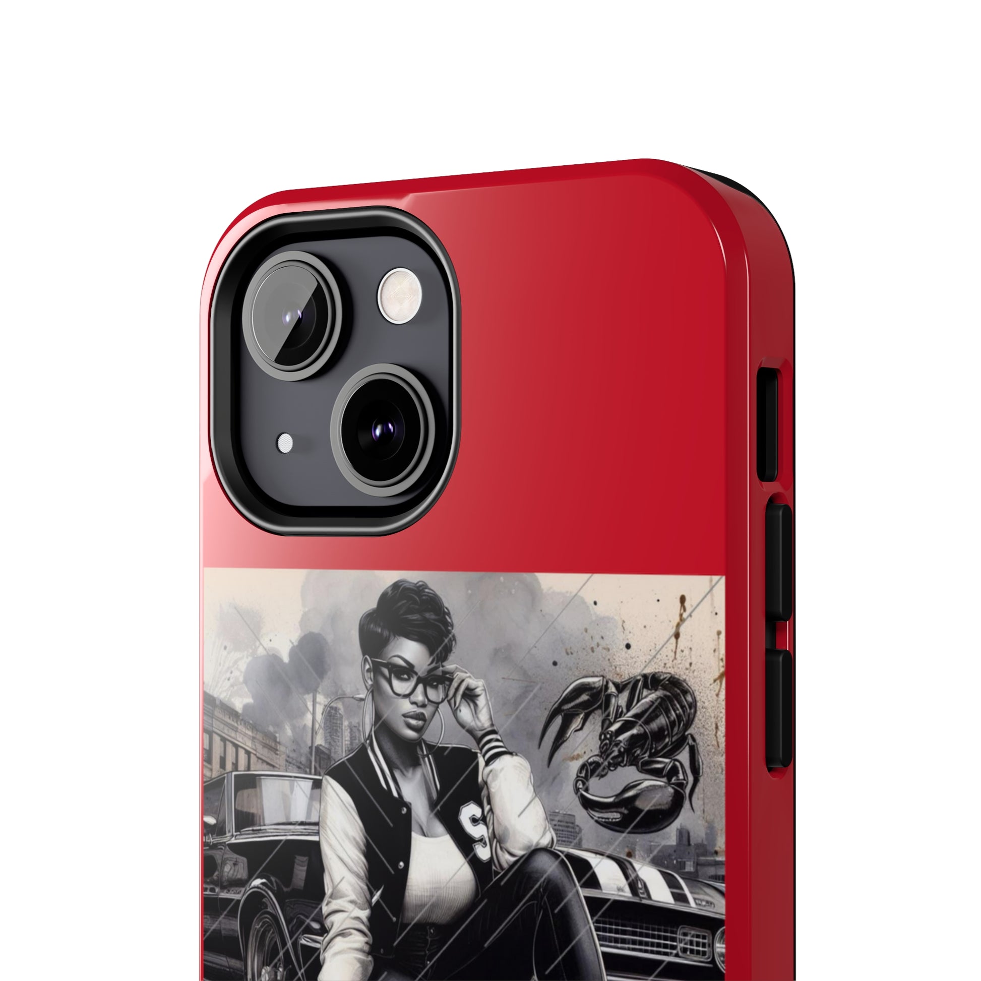 Scorpio Red Tough Phone Cases - Phone Case