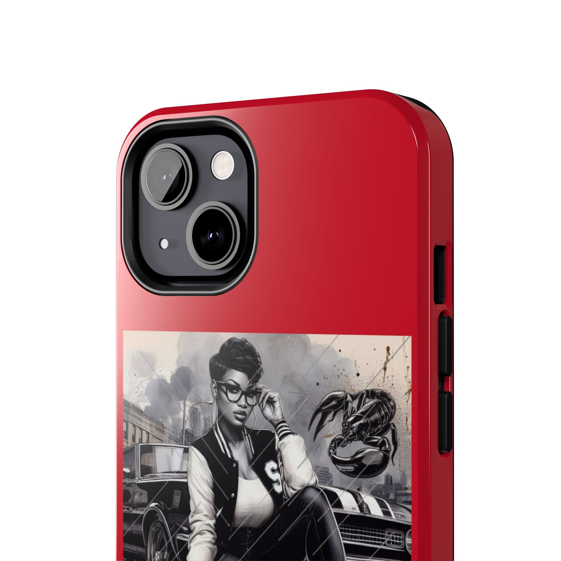 Scorpio Red Tough Phone Cases - Phone Case