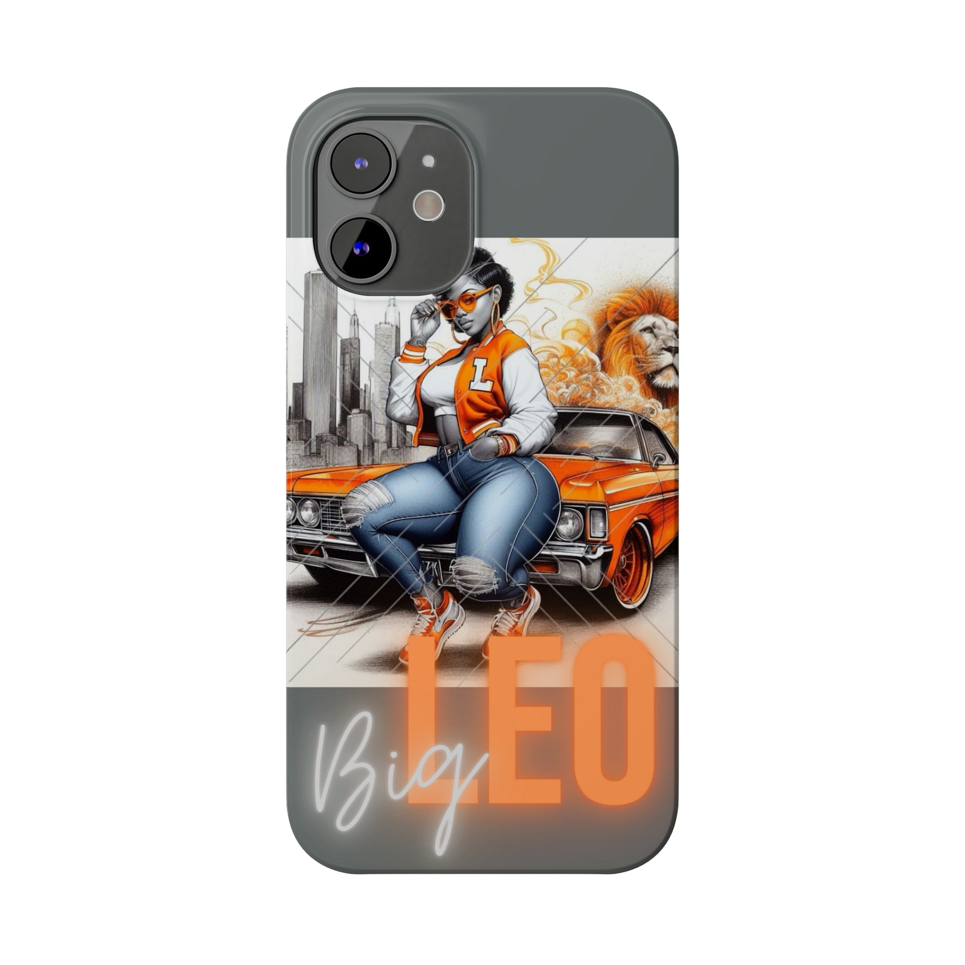 Leo Grey Phone Cases - Phone Case