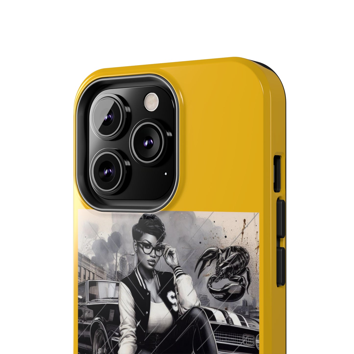 Scorpio Yellow Tough Phone Cases - Phone Case