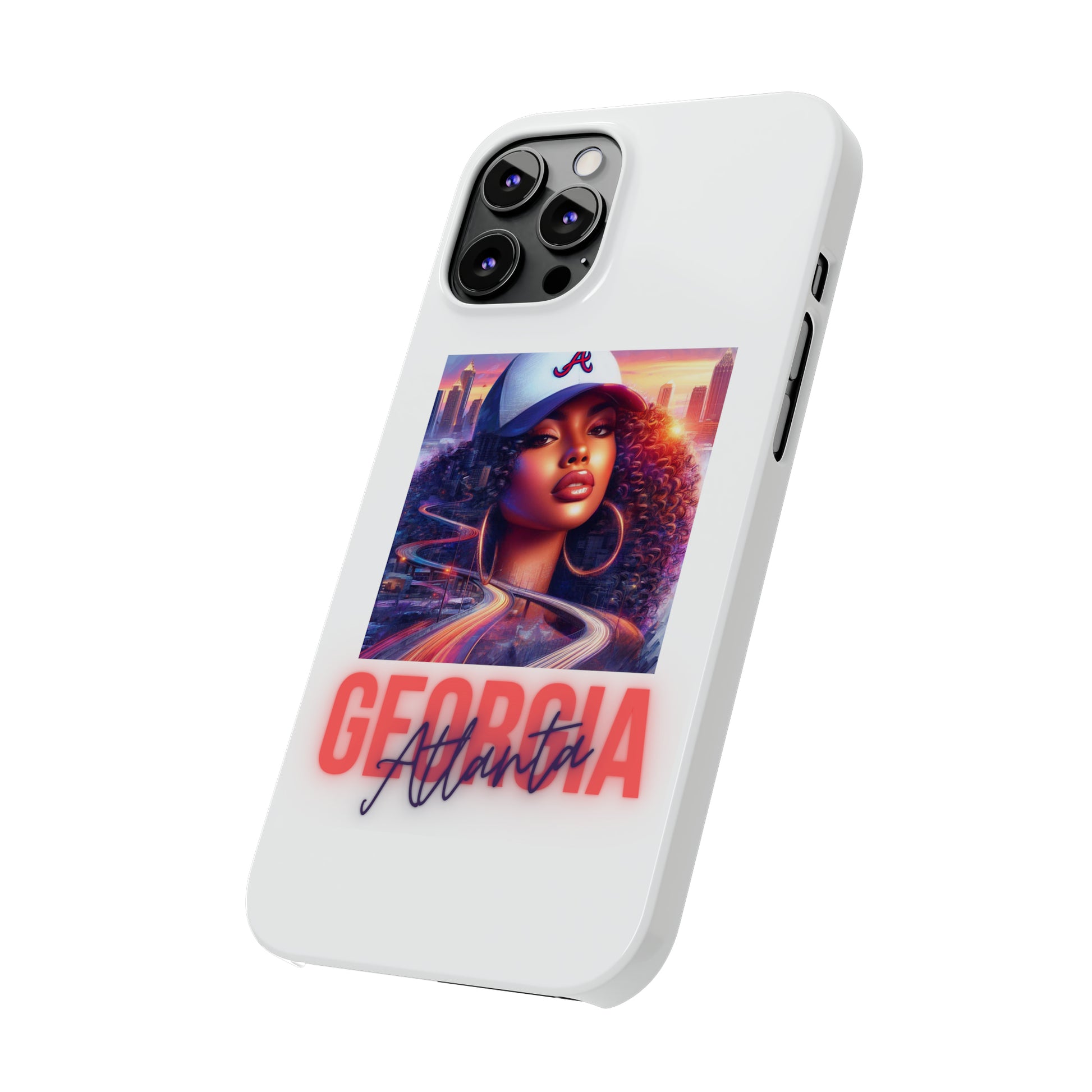 Atlanta GA Slim Phone Cases - Phone Case