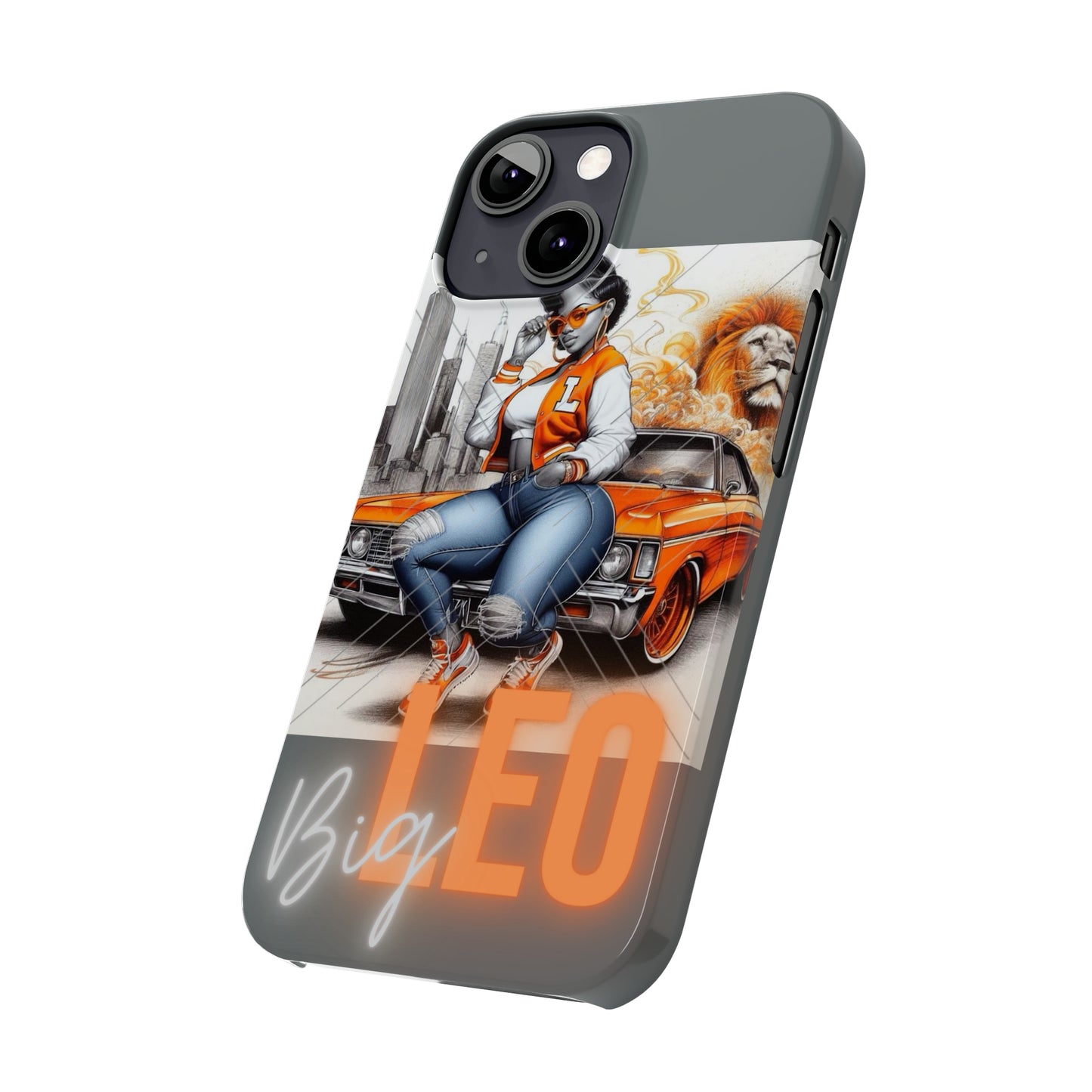 Leo Grey Phone Cases - Phone Case